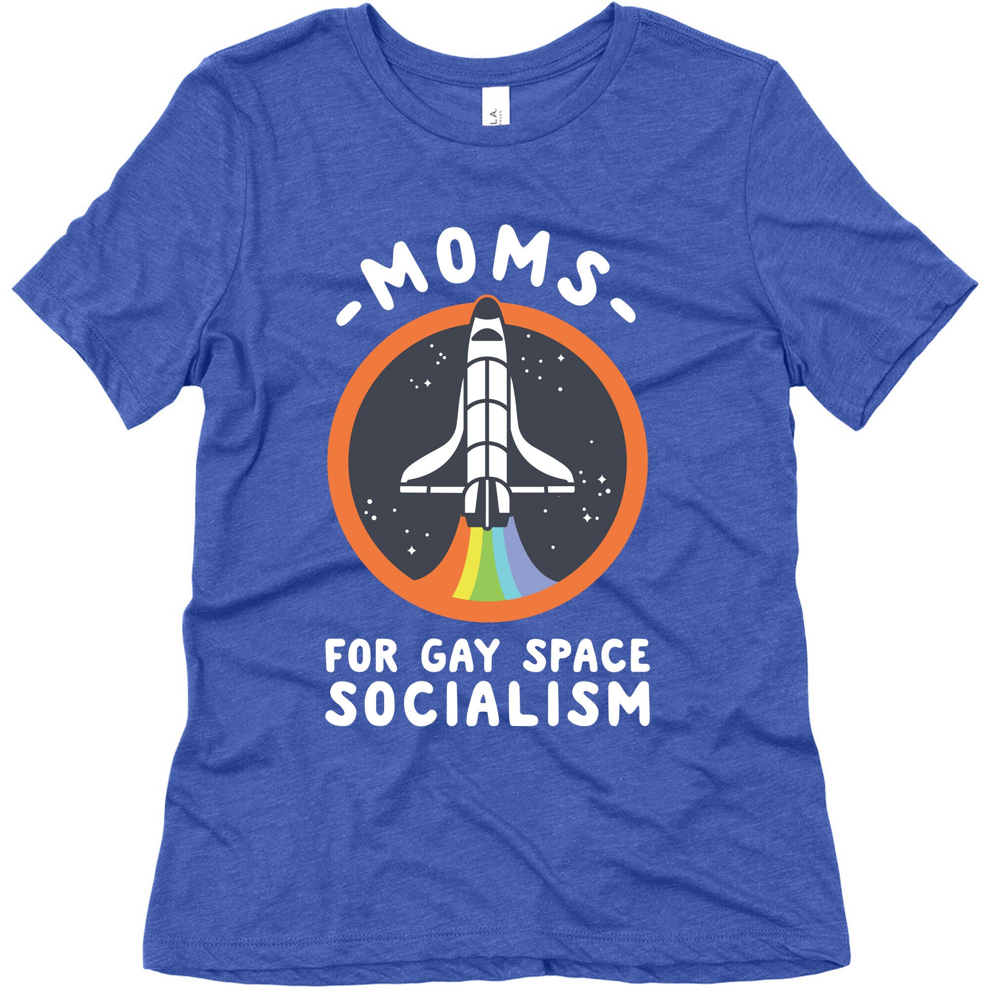 Moms For Gay Space Socialism Women's Triblend Tee
