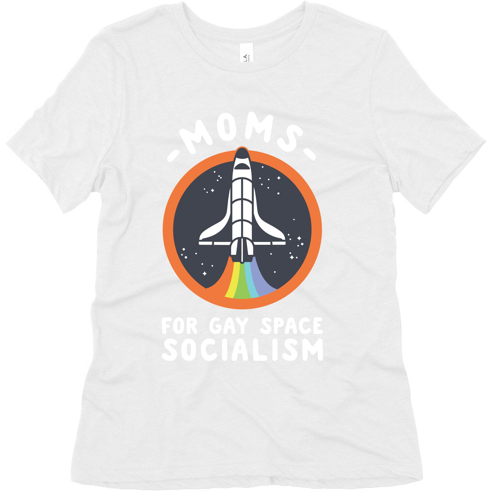 Moms For Gay Space Socialism Women's Triblend Tee