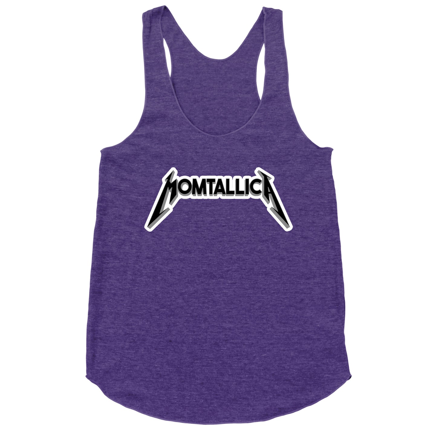 Momtallica Racerback Tank