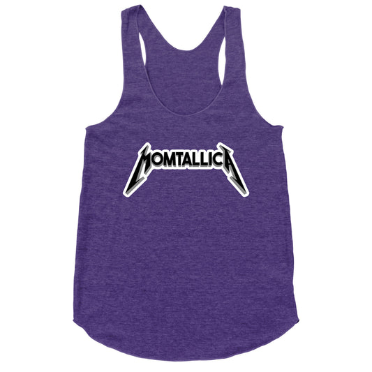 Momtallica Racerback Tank