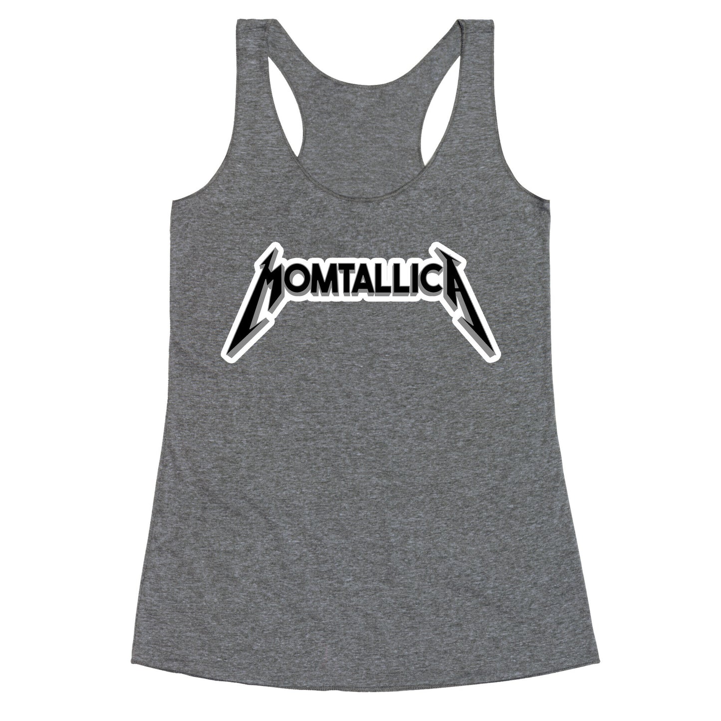Momtallica Racerback Tank