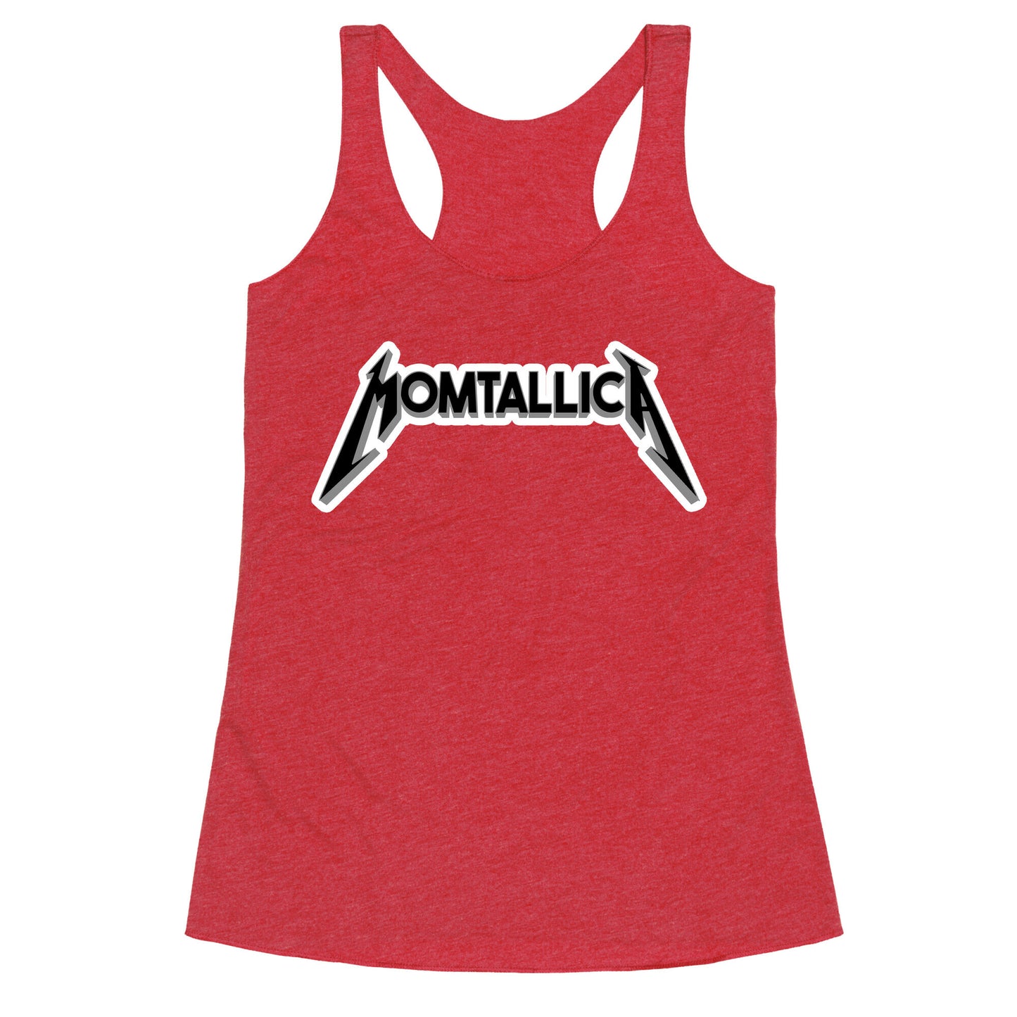 Momtallica Racerback Tank