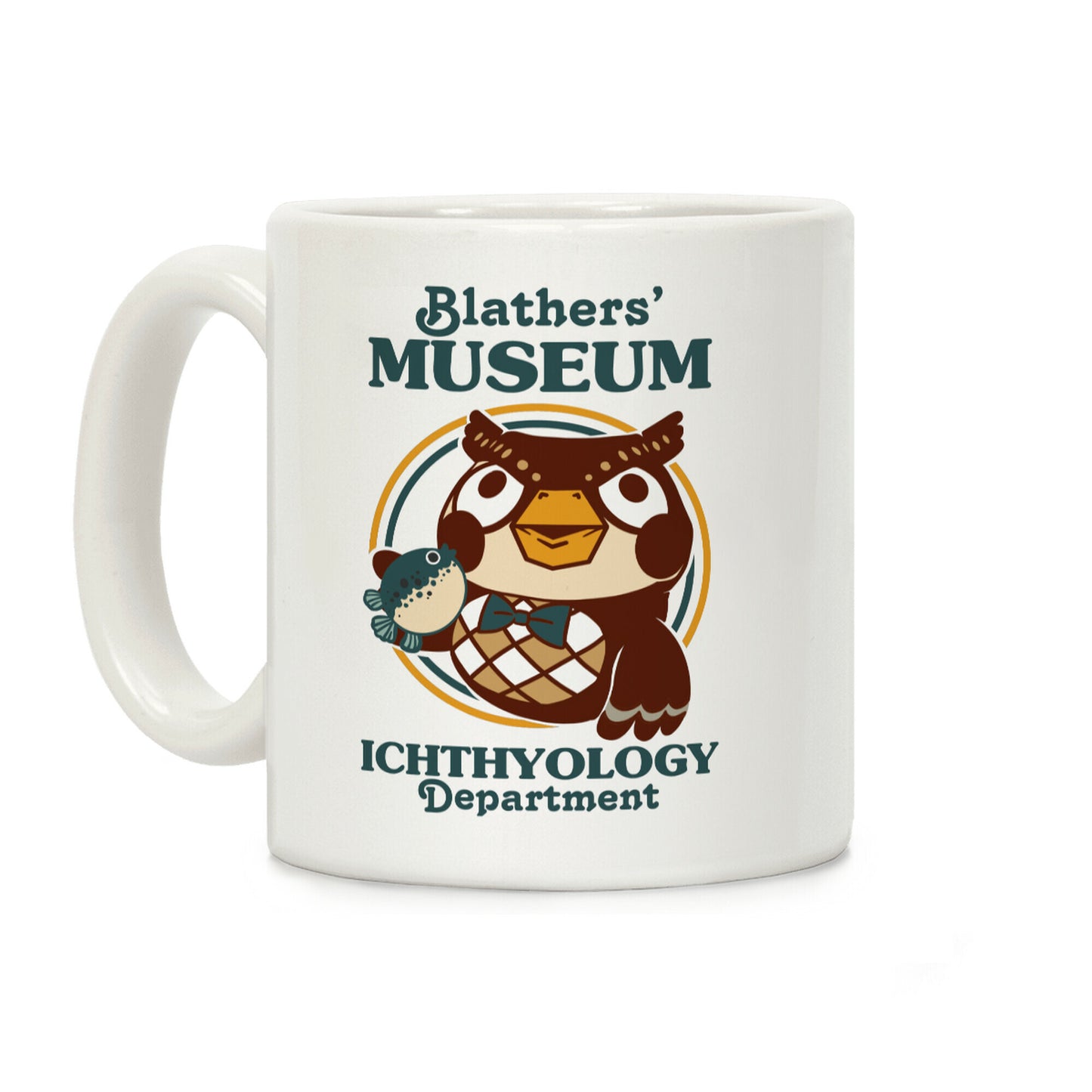 Blathers' Museum Ichthyology Department Coffee Mug