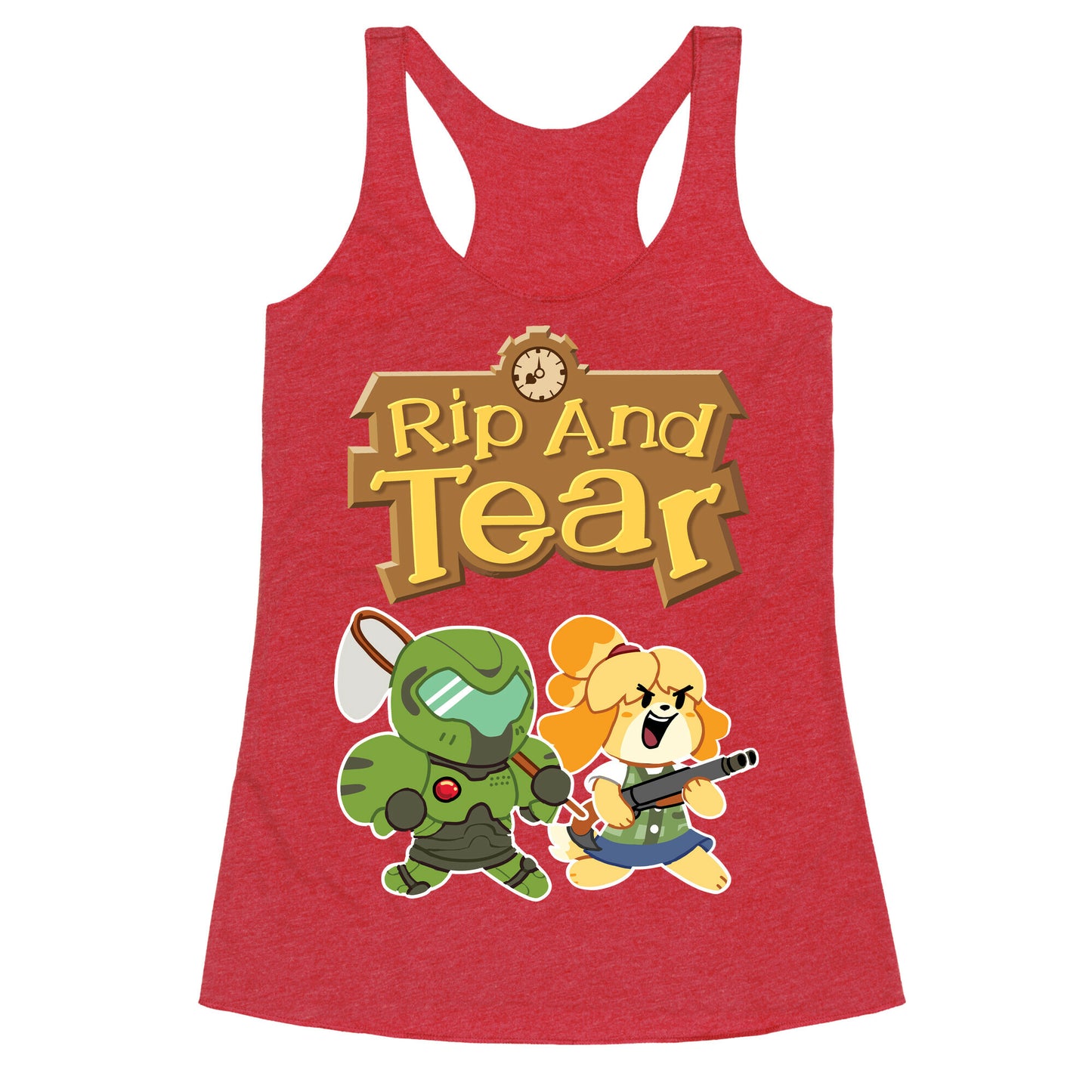 Rip And Tear Racerback Tank