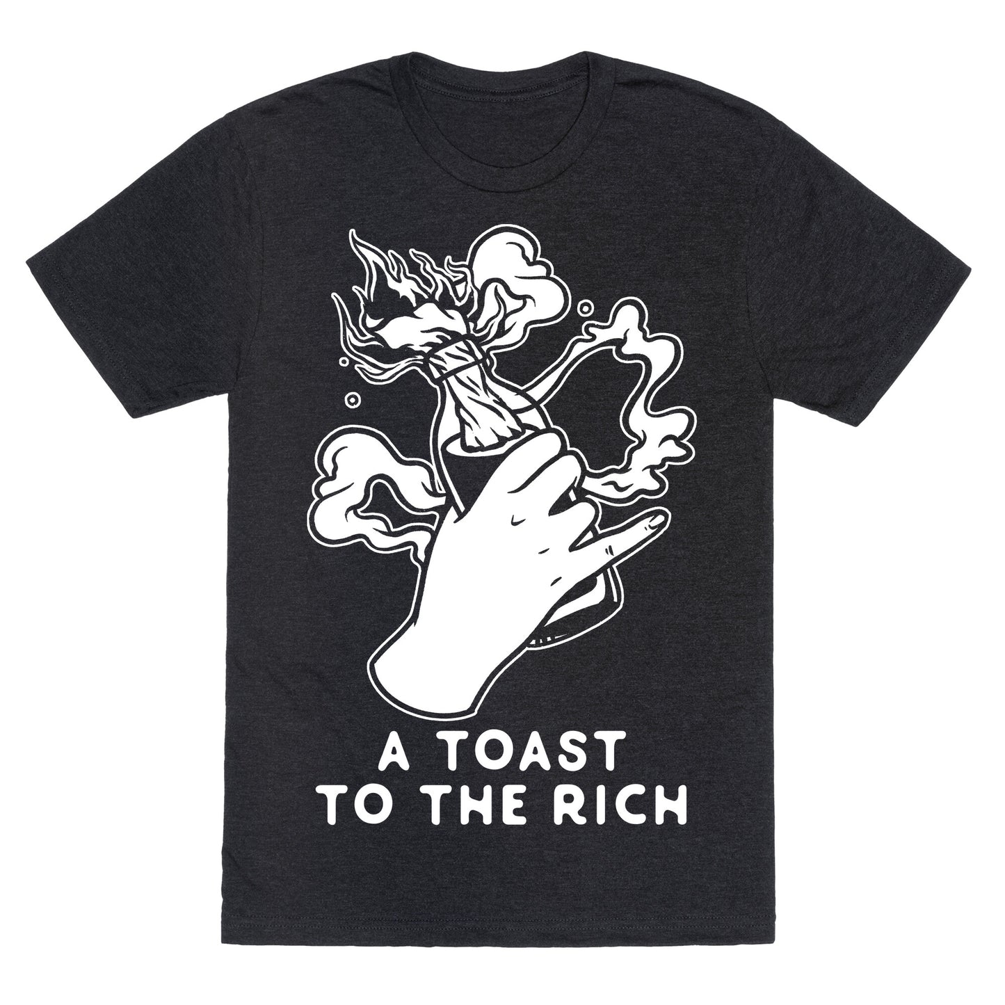 A Toast To The Rich Unisex Triblend Tee