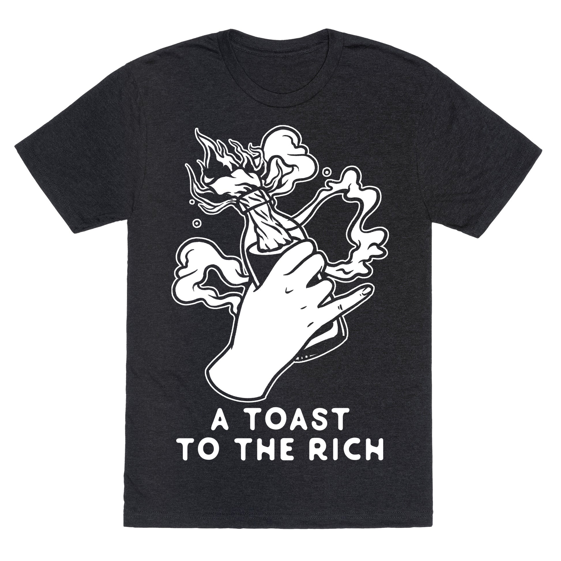 A Toast To The Rich Unisex Triblend Tee
