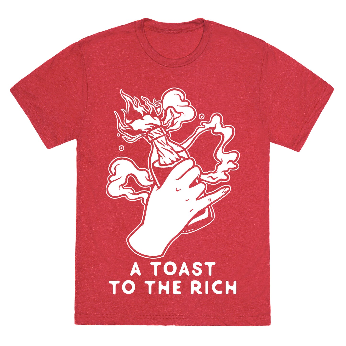 A Toast To The Rich Unisex Triblend Tee