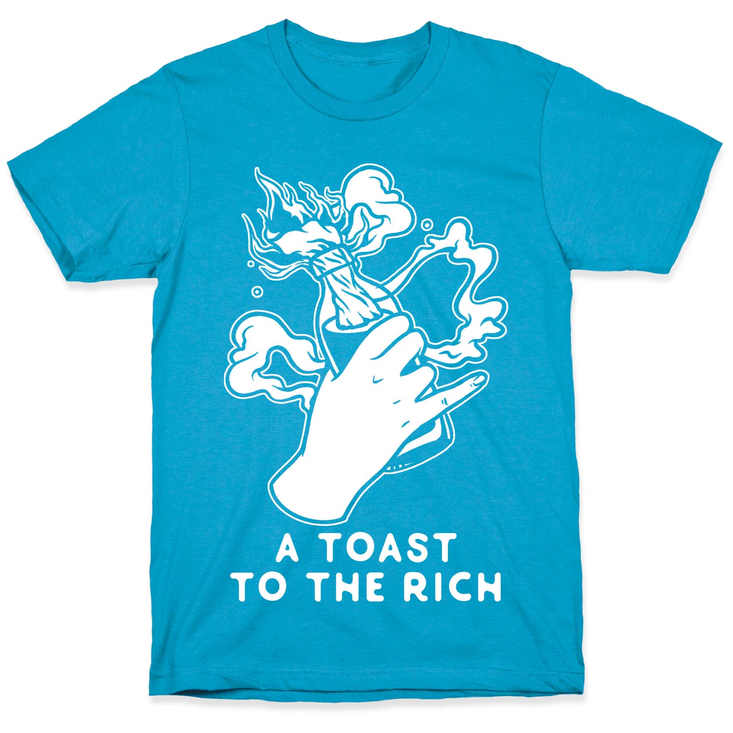 A Toast To The Rich Unisex Triblend Tee
