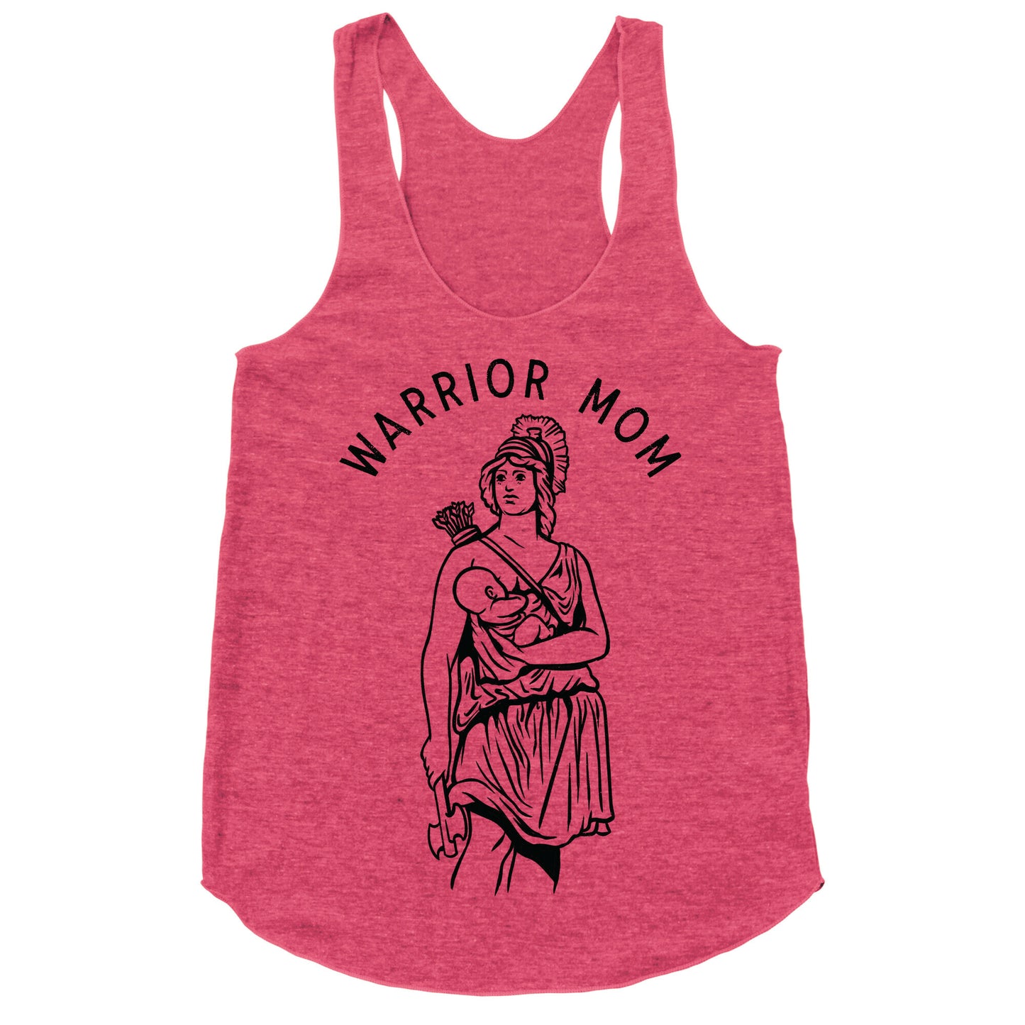 Warrior Mom Racerback Tank