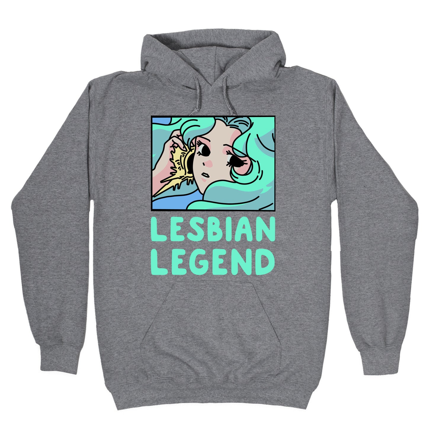 Lesbian Legend Neptune Hoodie