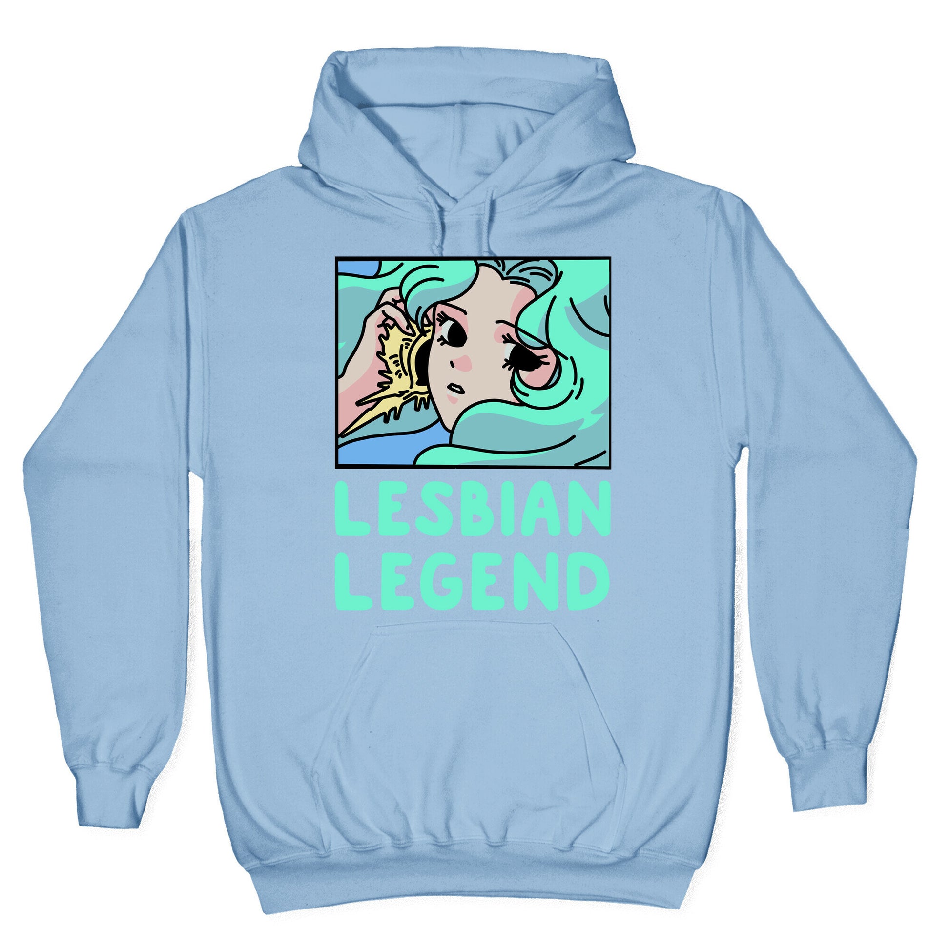 Lesbian Legend Neptune Hoodie