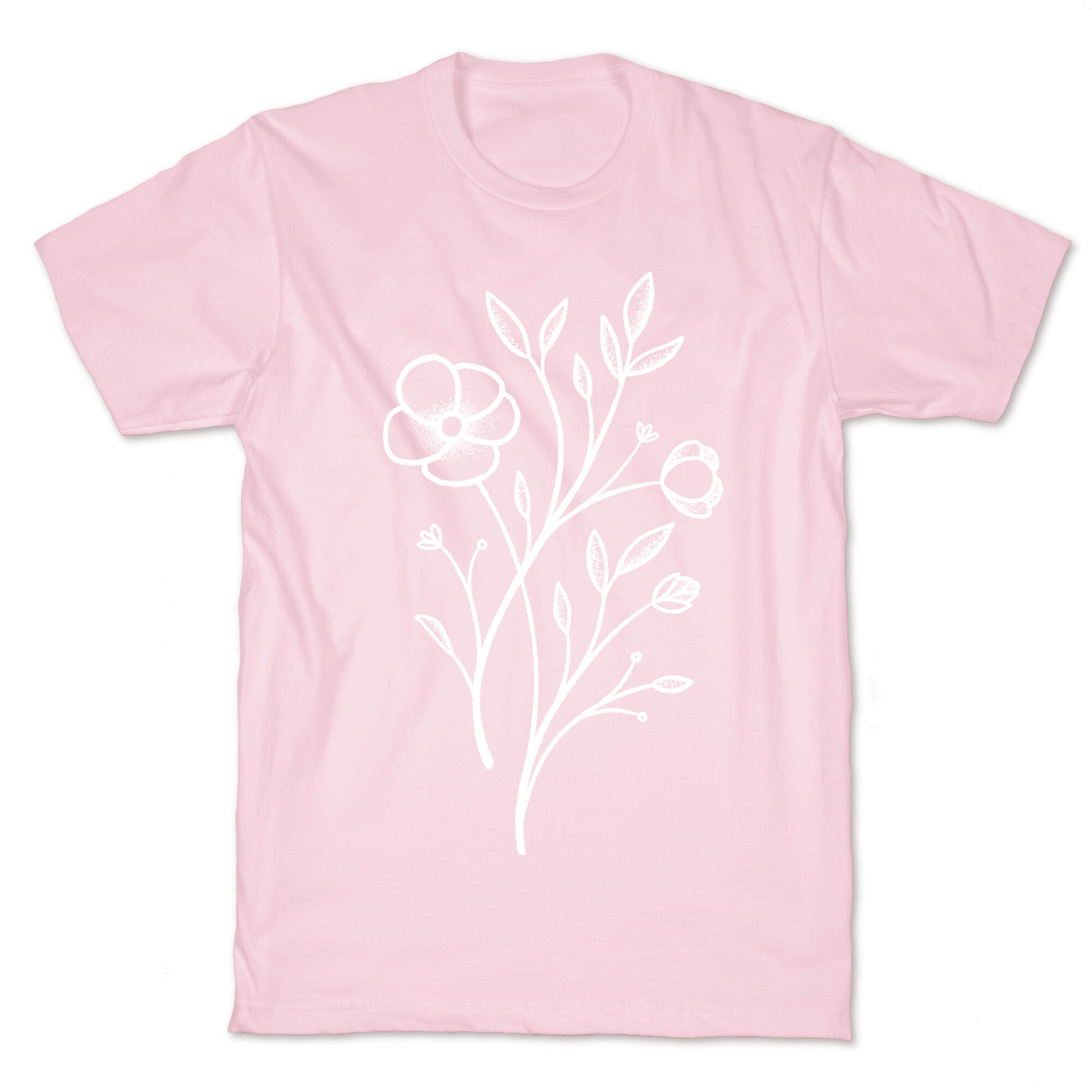 Wildflower Stippled Tattoo T-Shirt