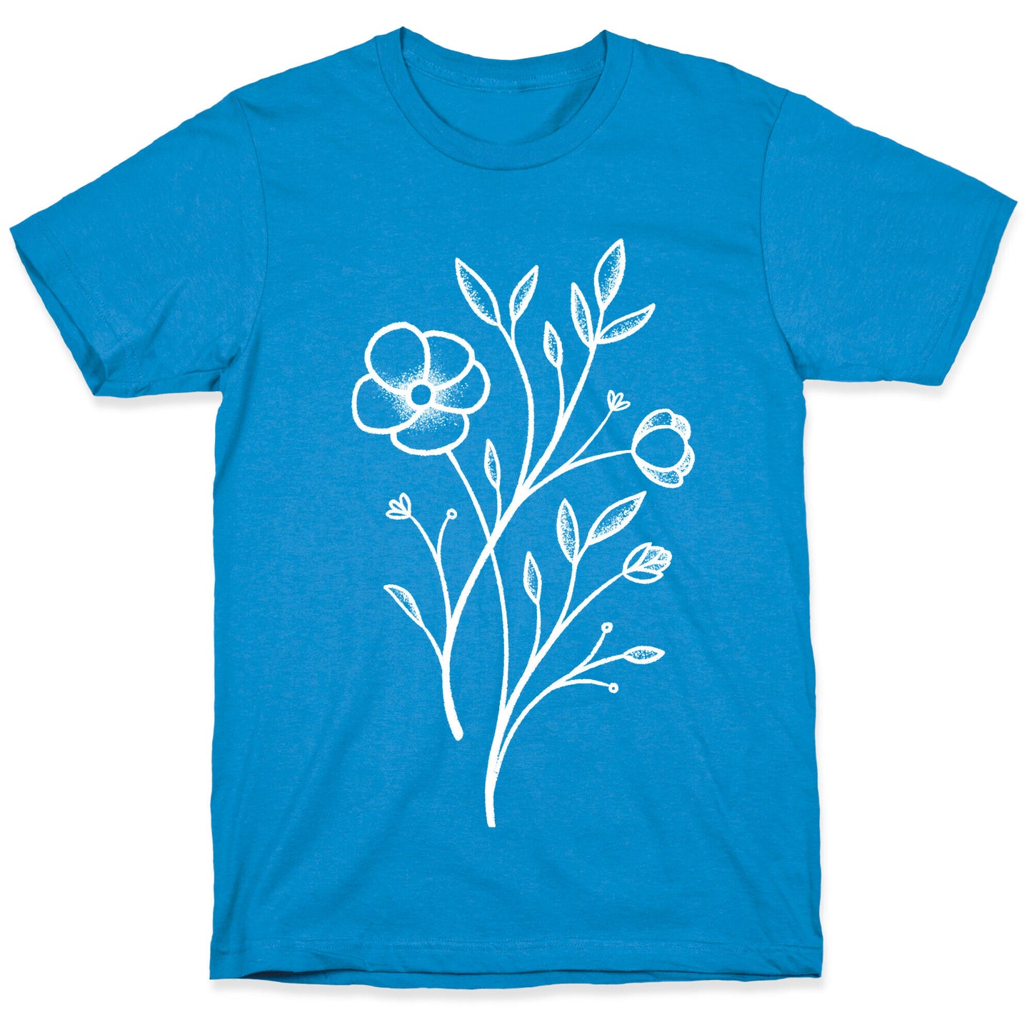 Wildflower Stippled Tattoo T-Shirt