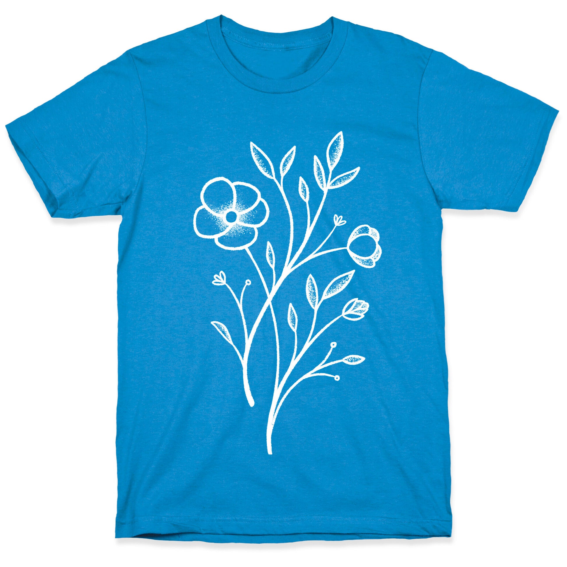 Wildflower Stippled Tattoo T-Shirt
