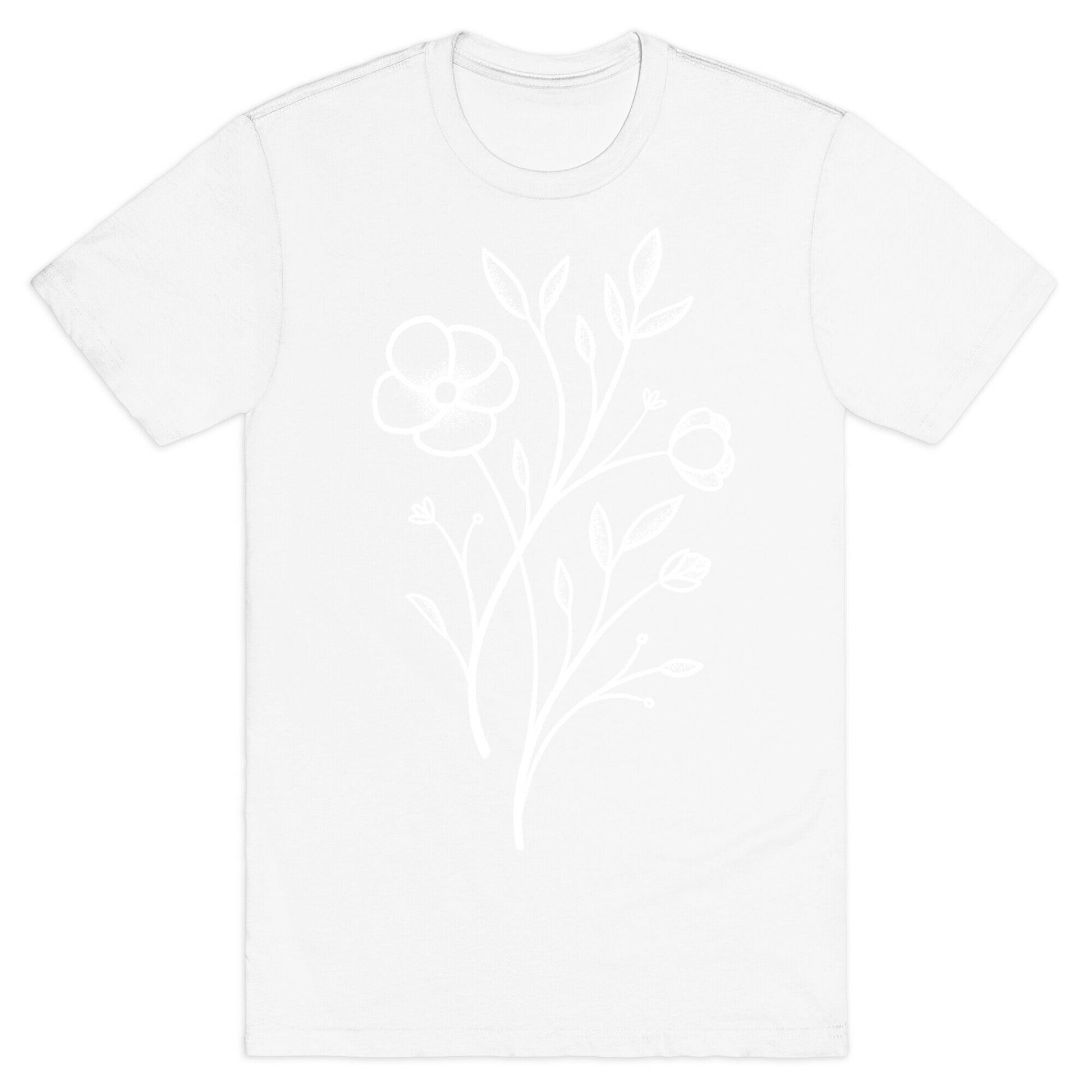 Wildflower Stippled Tattoo T-Shirt