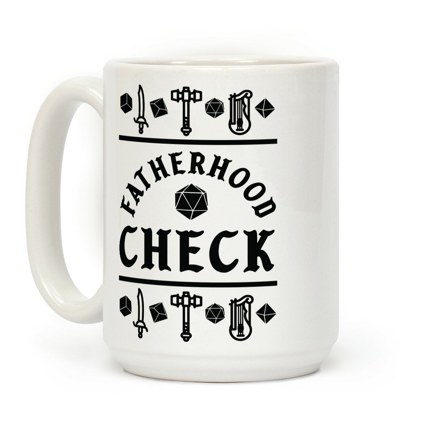 Fatherhood Check Coffee Mug