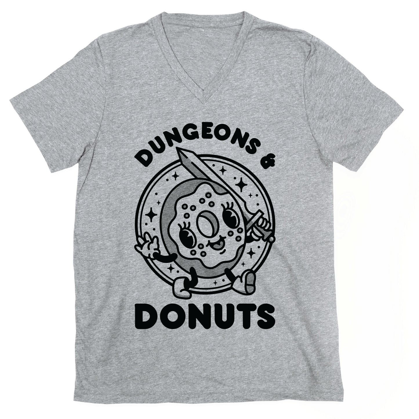 Dungeons and Donuts V-Neck