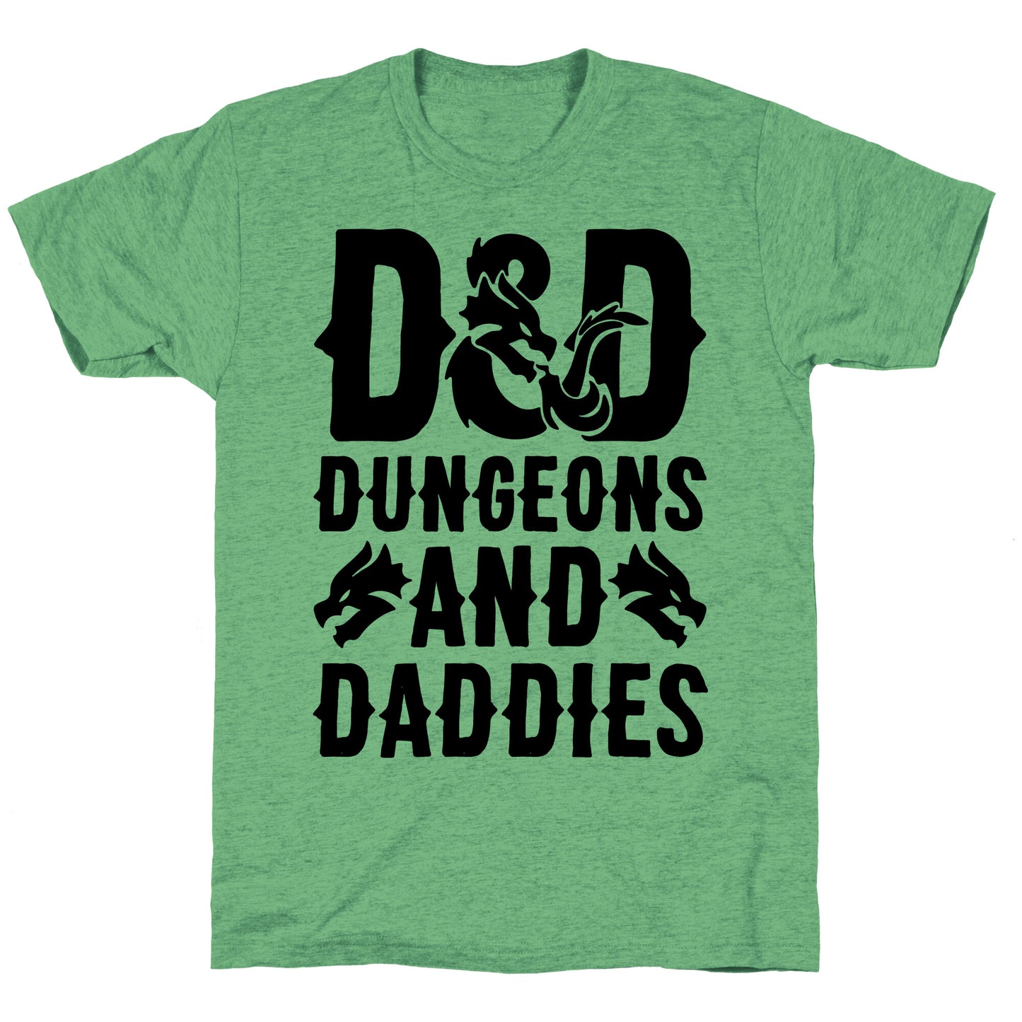 Dungeons and Daddies Parody Unisex Triblend Tee
