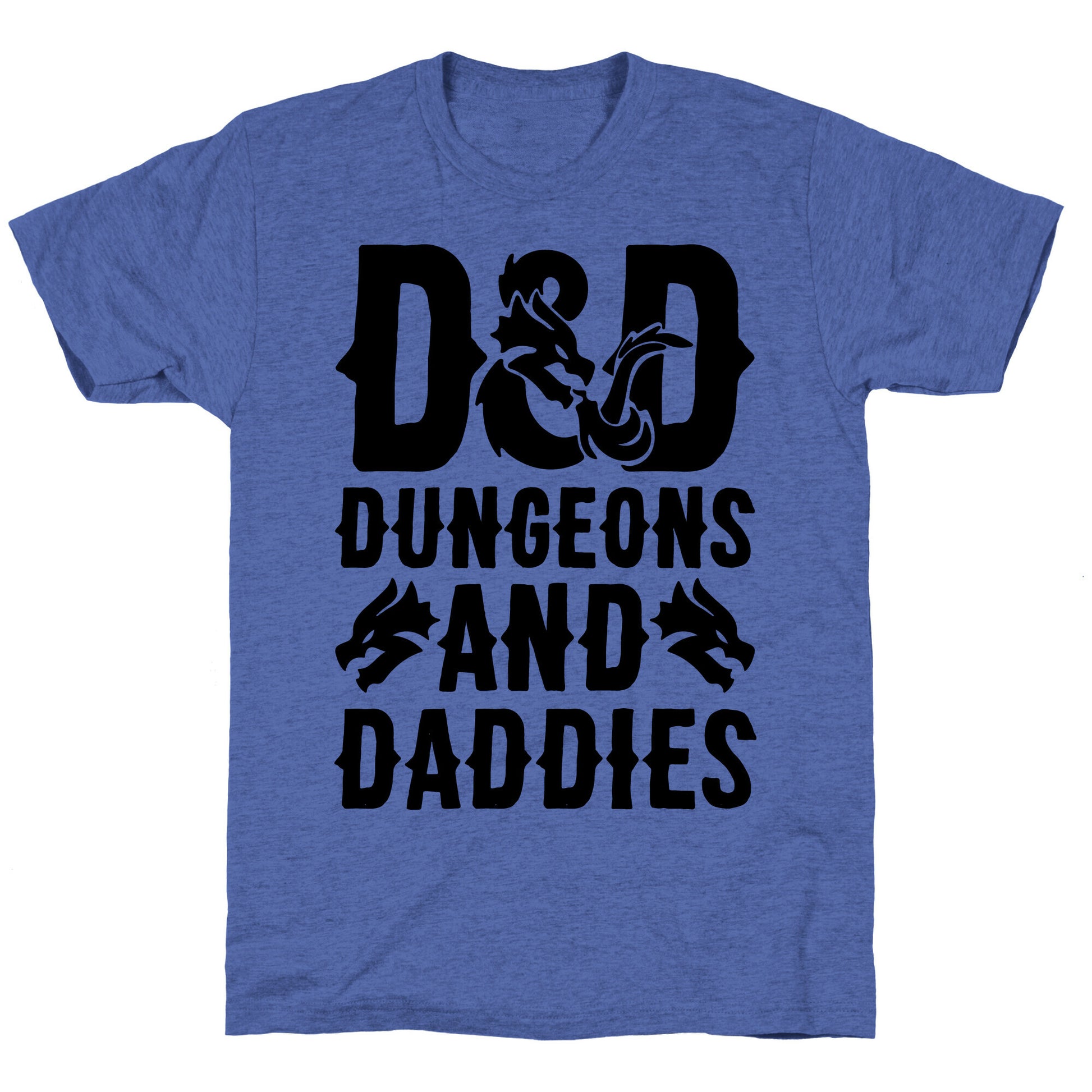 Dungeons and Daddies Parody Unisex Triblend Tee