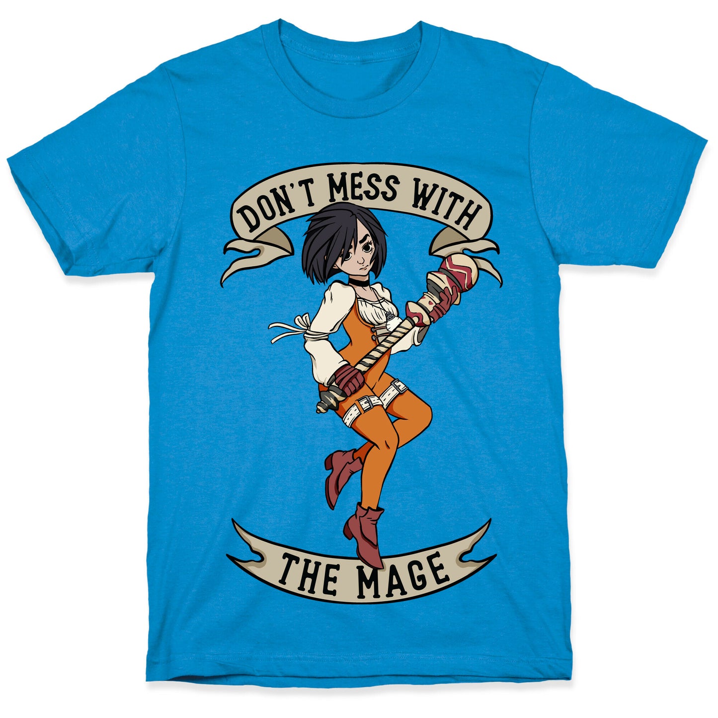 Don't Mess With the Mage Garnet T-Shirt