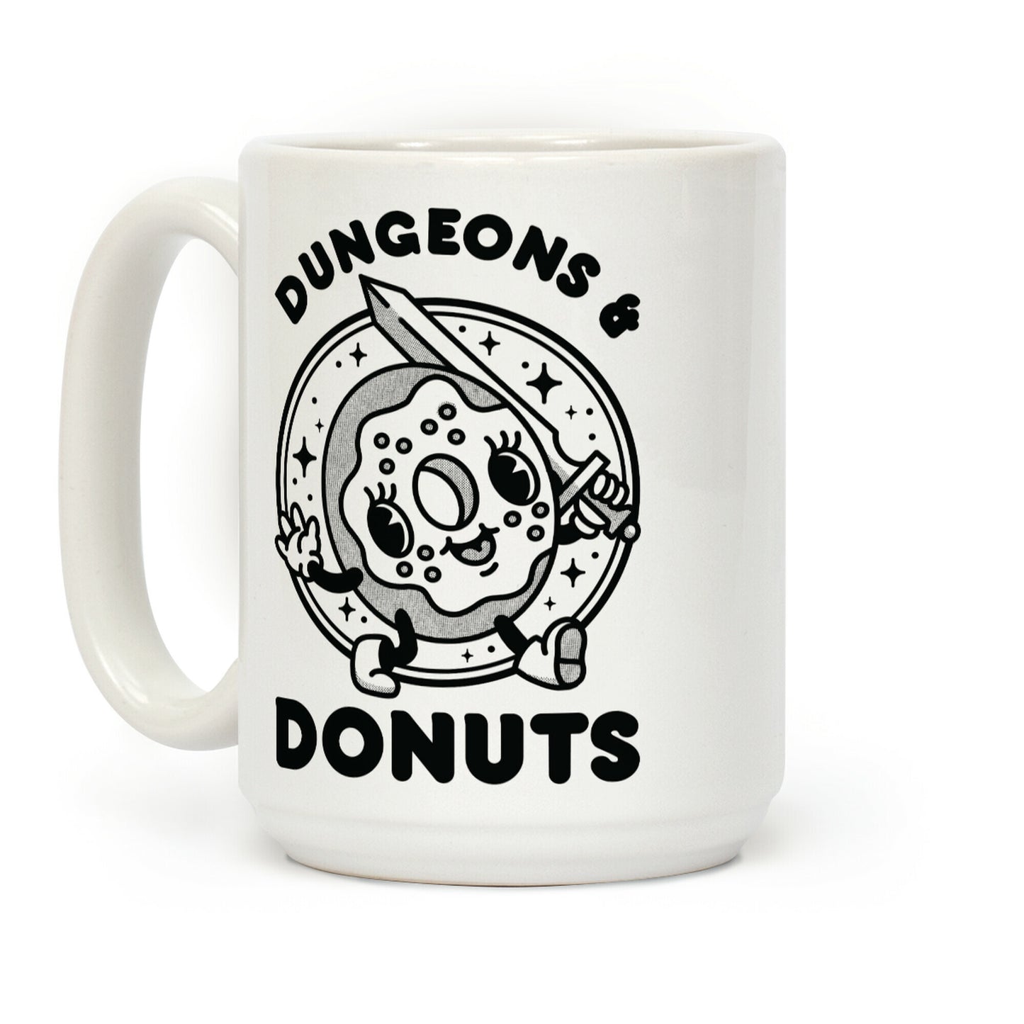 Dungeons and Donuts Coffee Mug