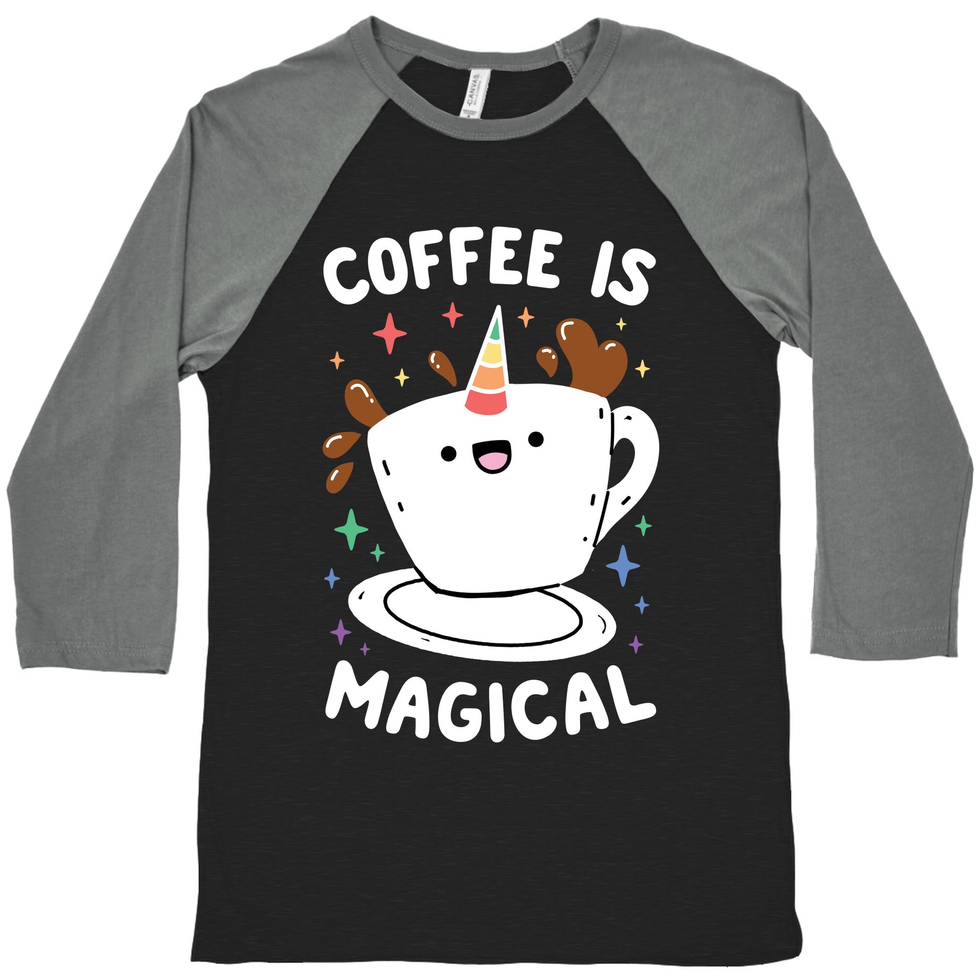 Coffee Is Magical Baseball Tee