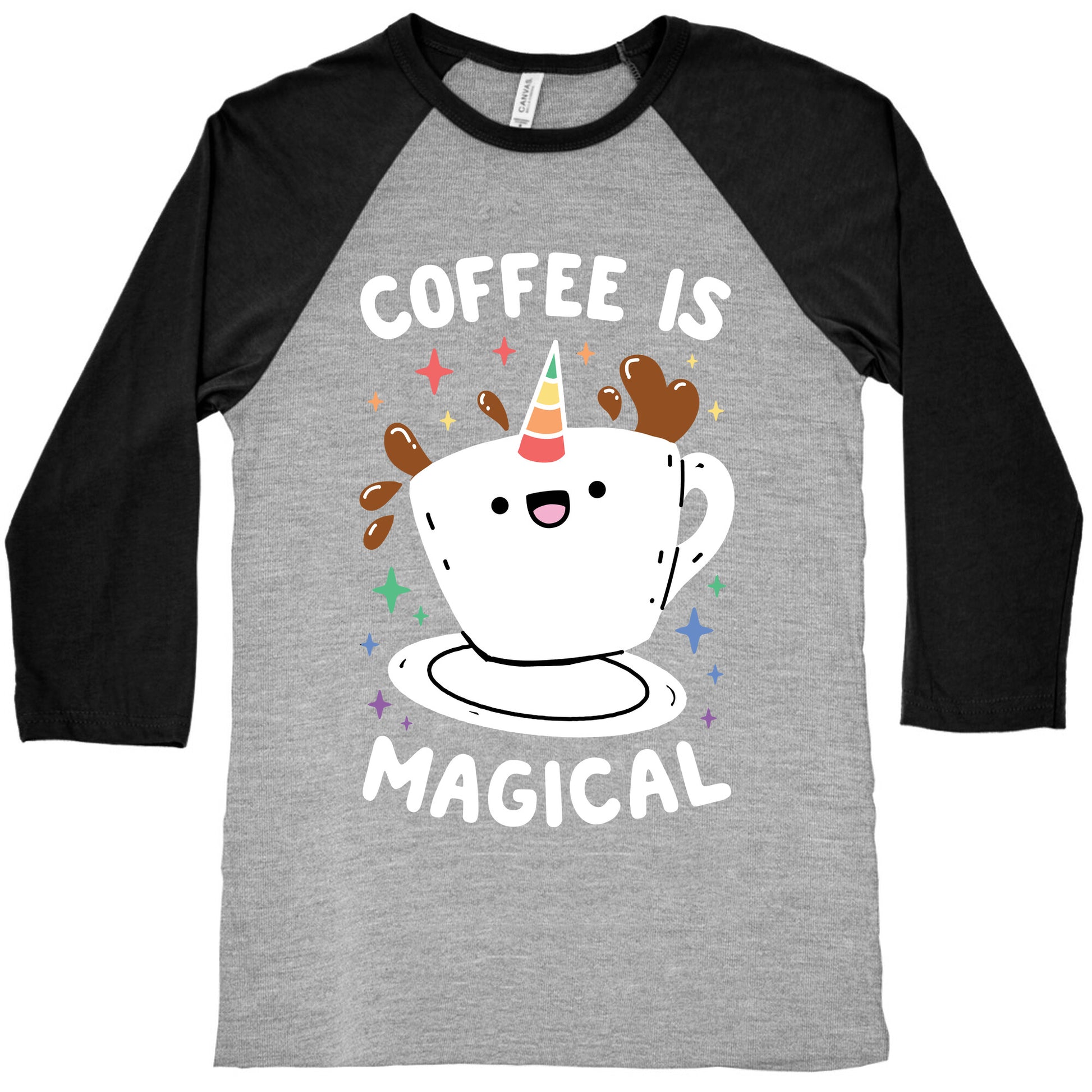 Coffee Is Magical Baseball Tee