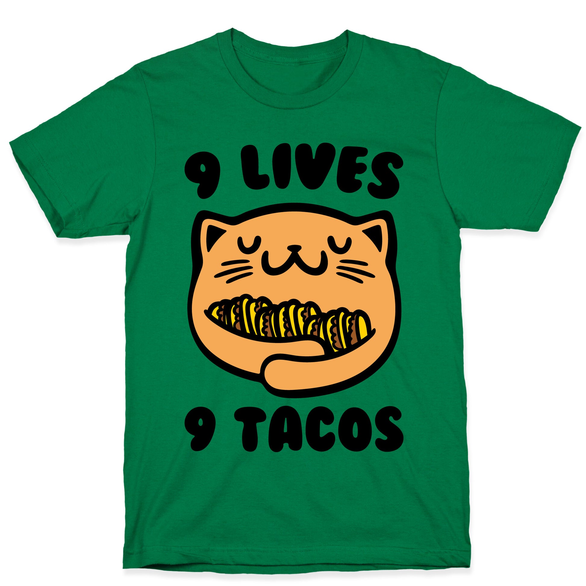 9 Lives 9 Tacos T-Shirt