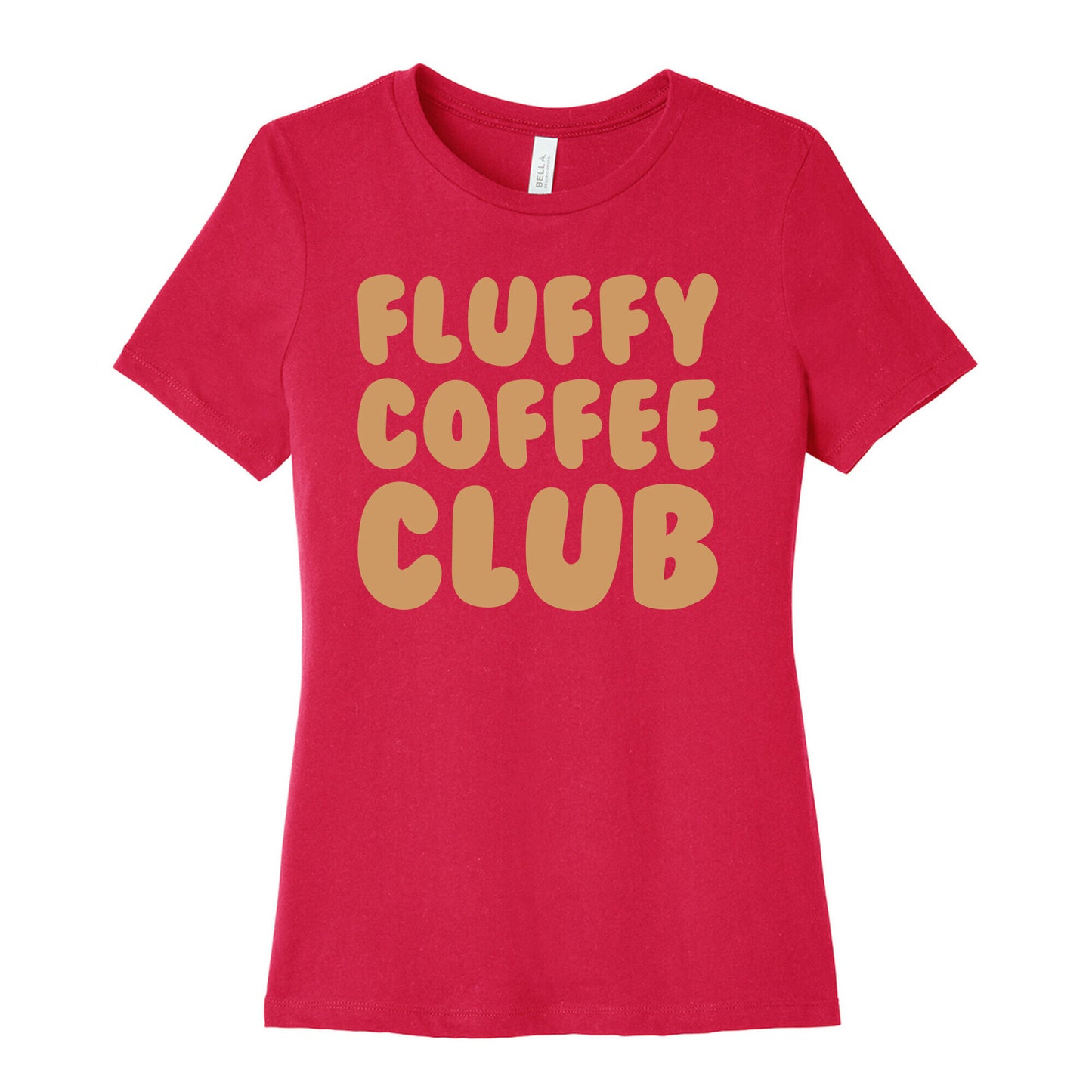 Fluffy Coffee Club Women's Cotton Tee