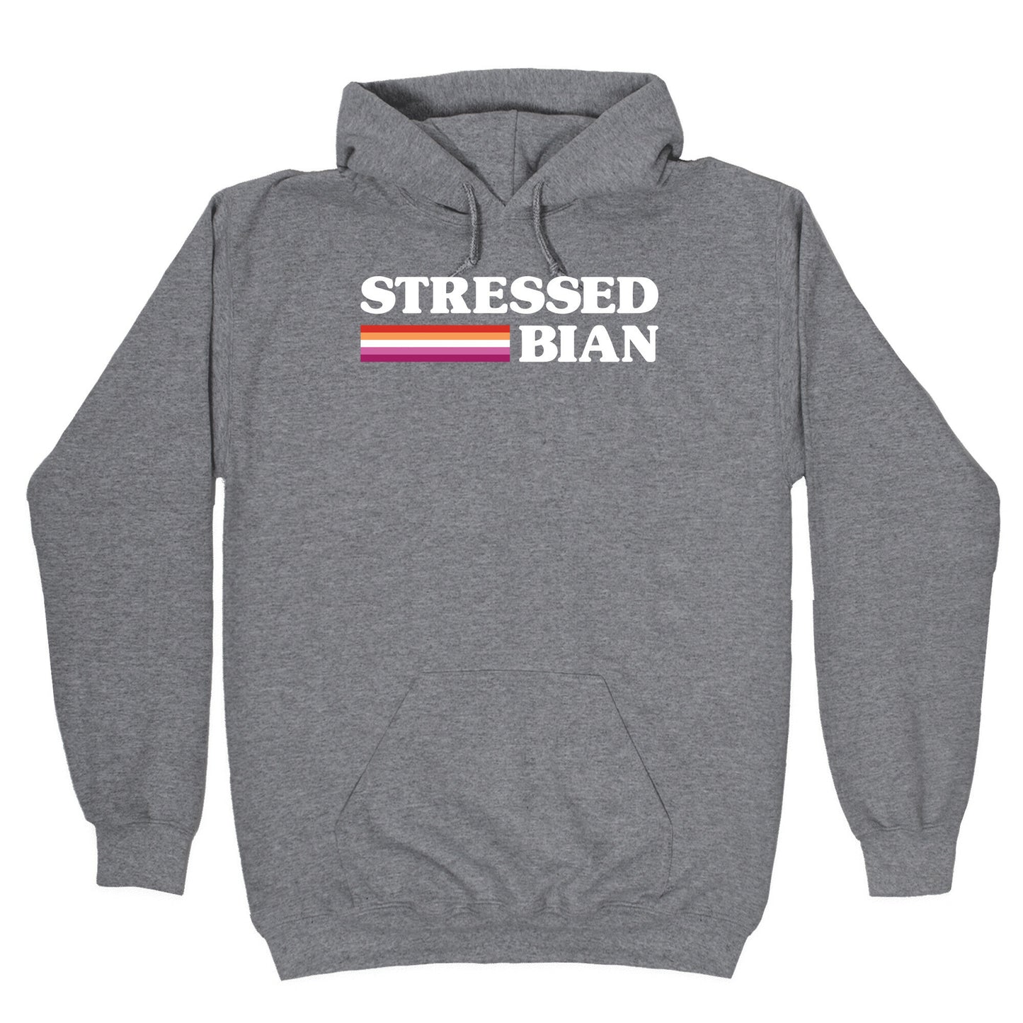 Stressedbian Stressed Lesbian Hoodie
