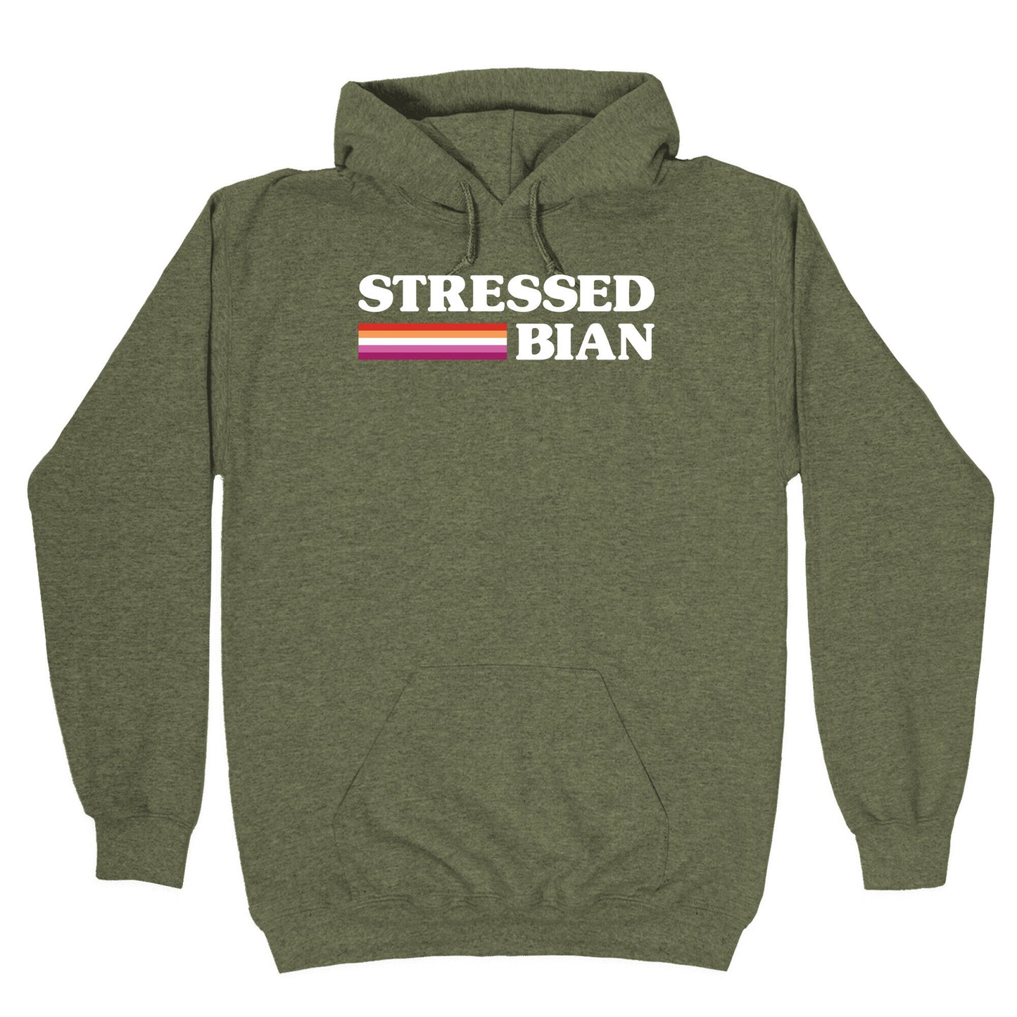 Stressedbian Stressed Lesbian Hoodie