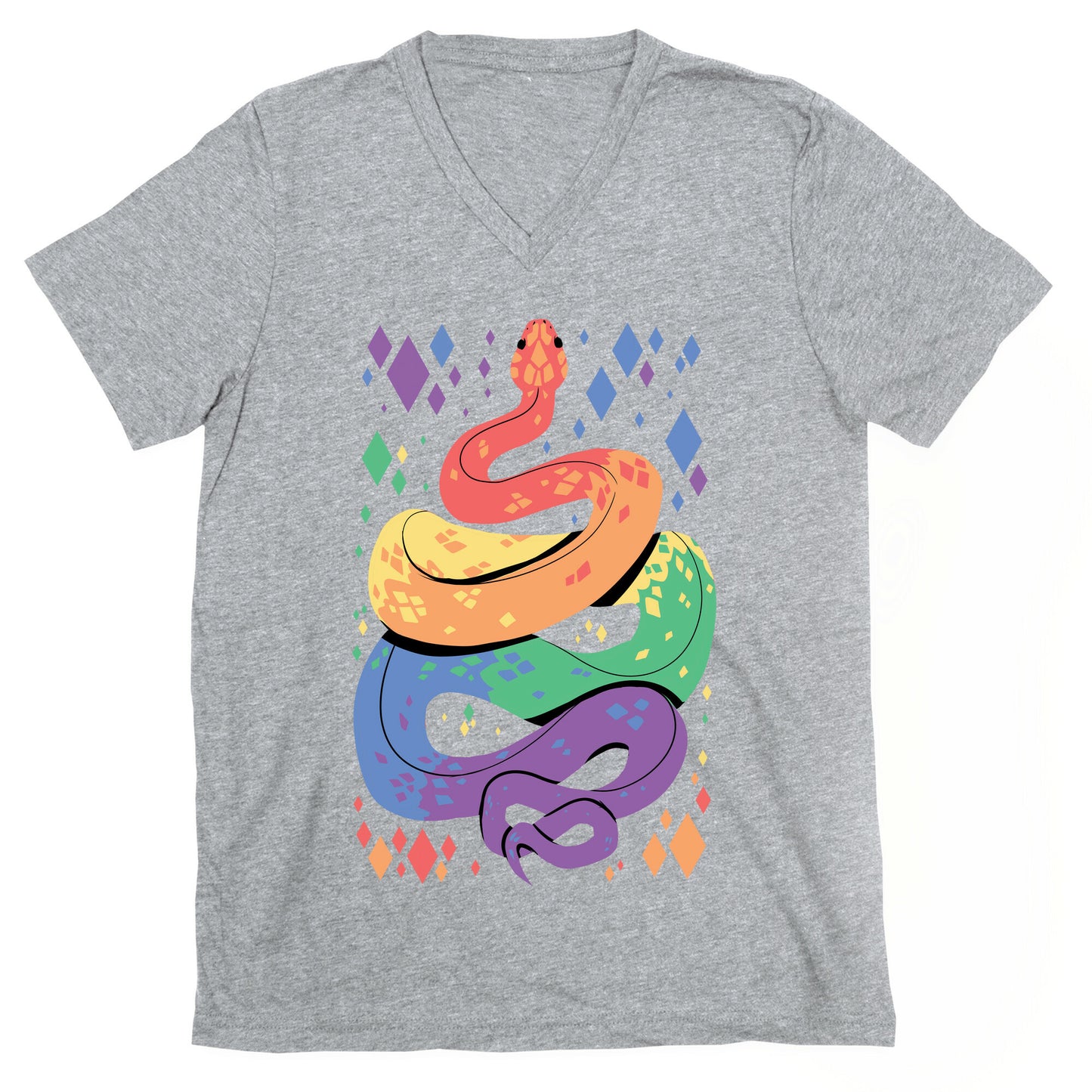Pride Snakes: Gay V-Neck