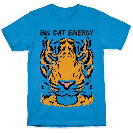Big Cat Energy Tiger T-Shirt