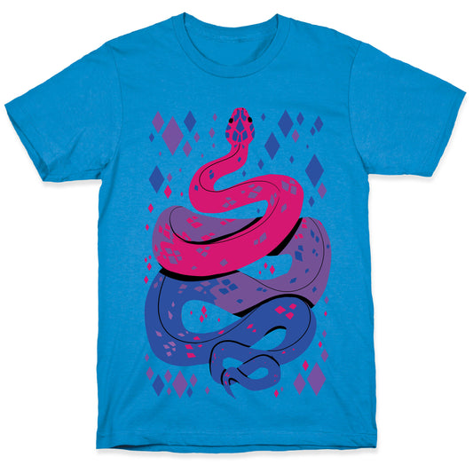 Pride Snakes: bi T-Shirt