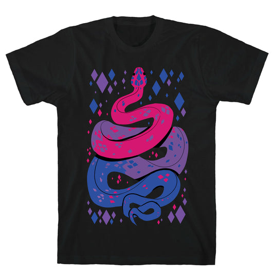Pride Snakes: bi T-Shirt