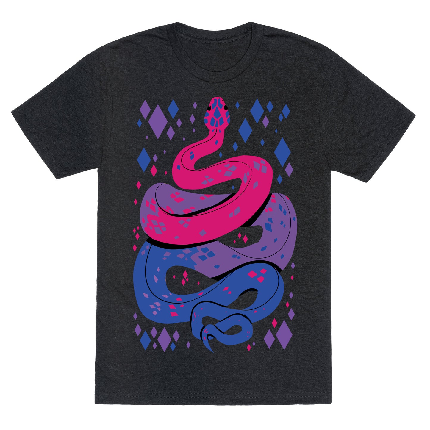 Pride Snakes: bi Unisex Triblend Tee