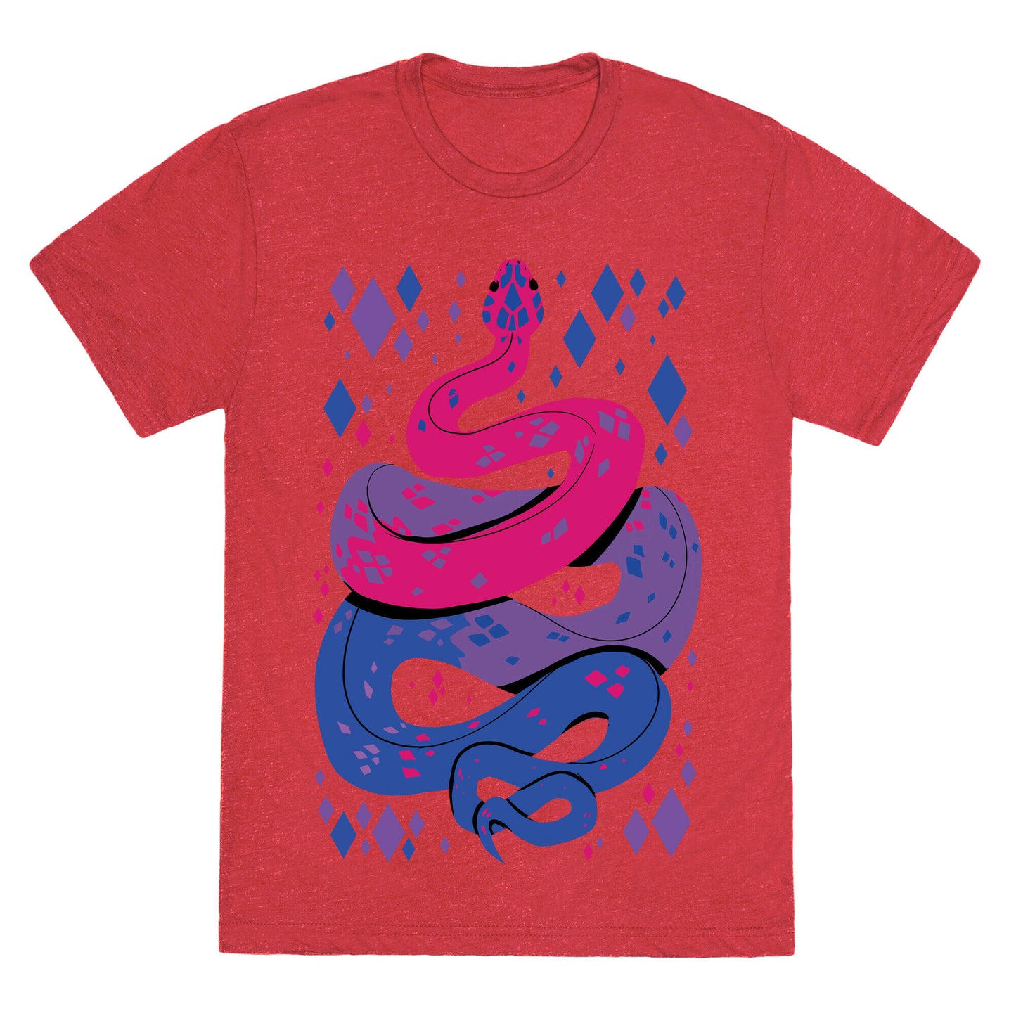Pride Snakes: bi Unisex Triblend Tee