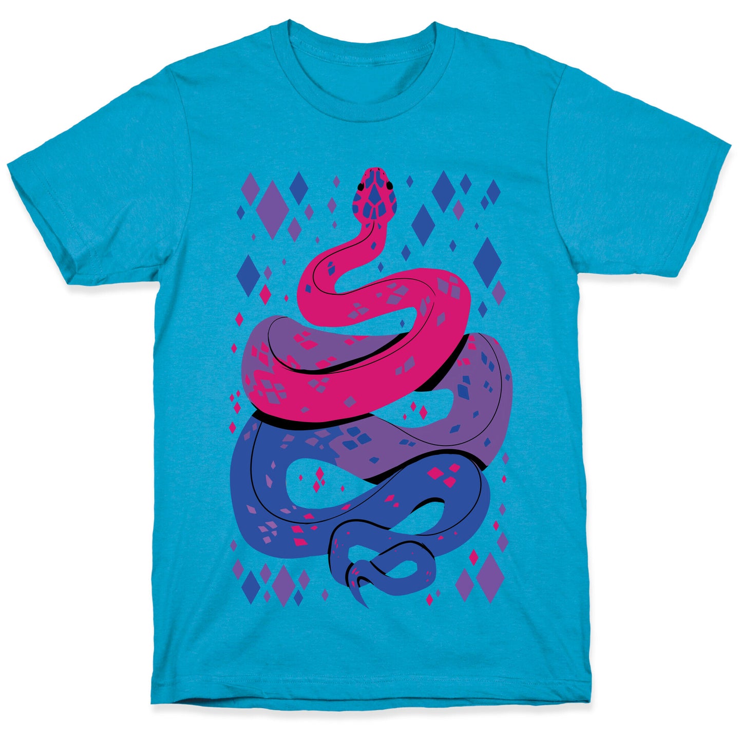 Pride Snakes: bi Unisex Triblend Tee