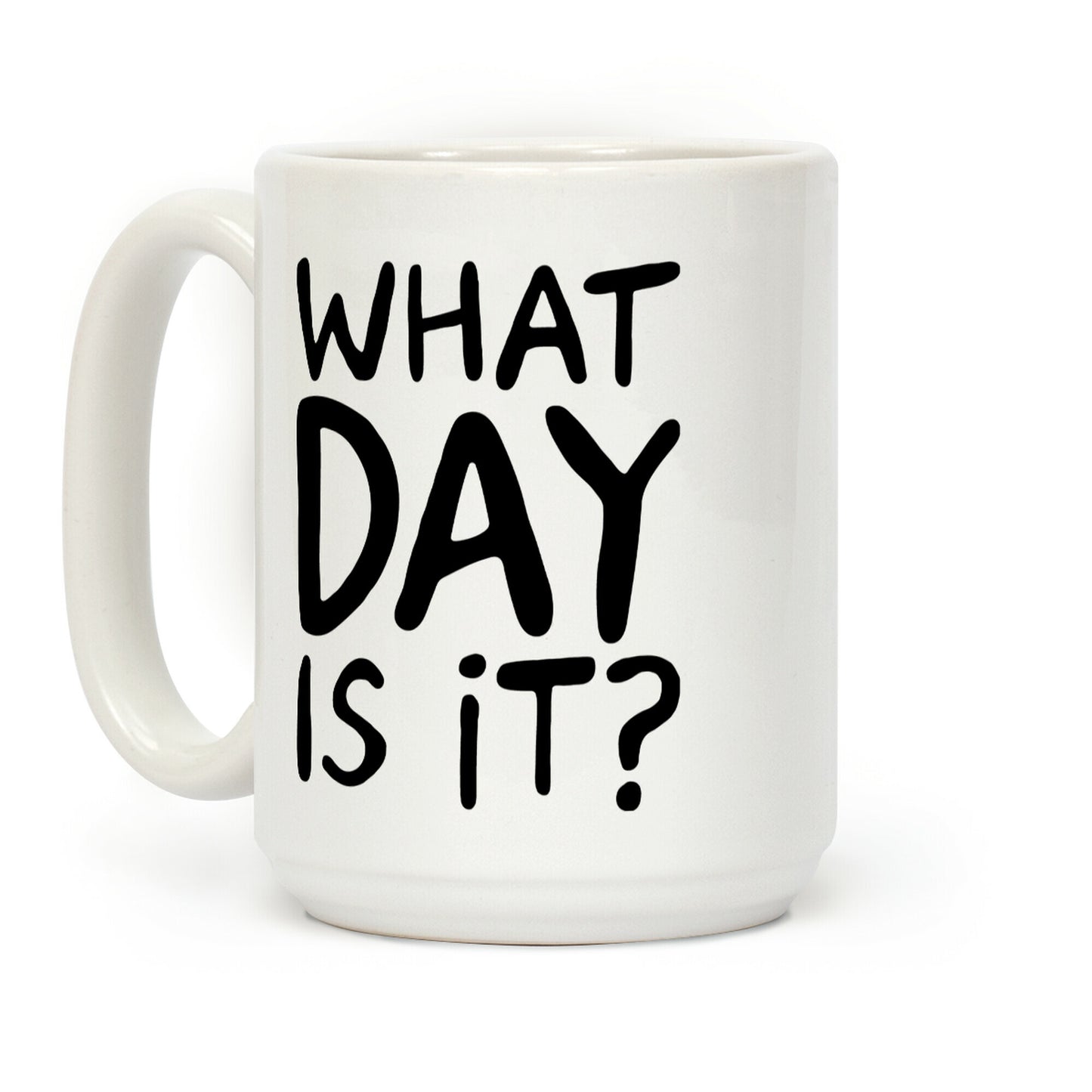 What Day Is It Coffee Mug