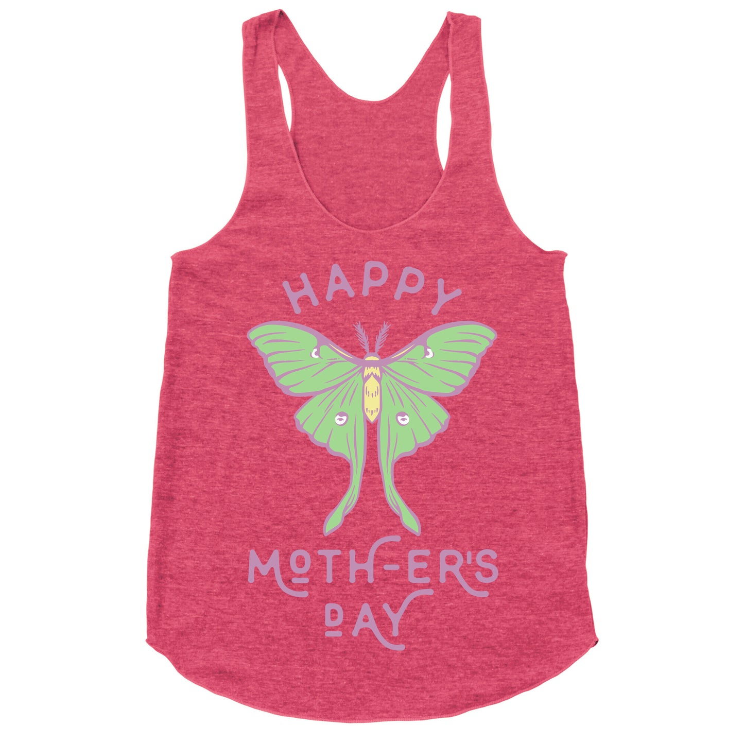 Happy Moth-er's Day Racerback Tank