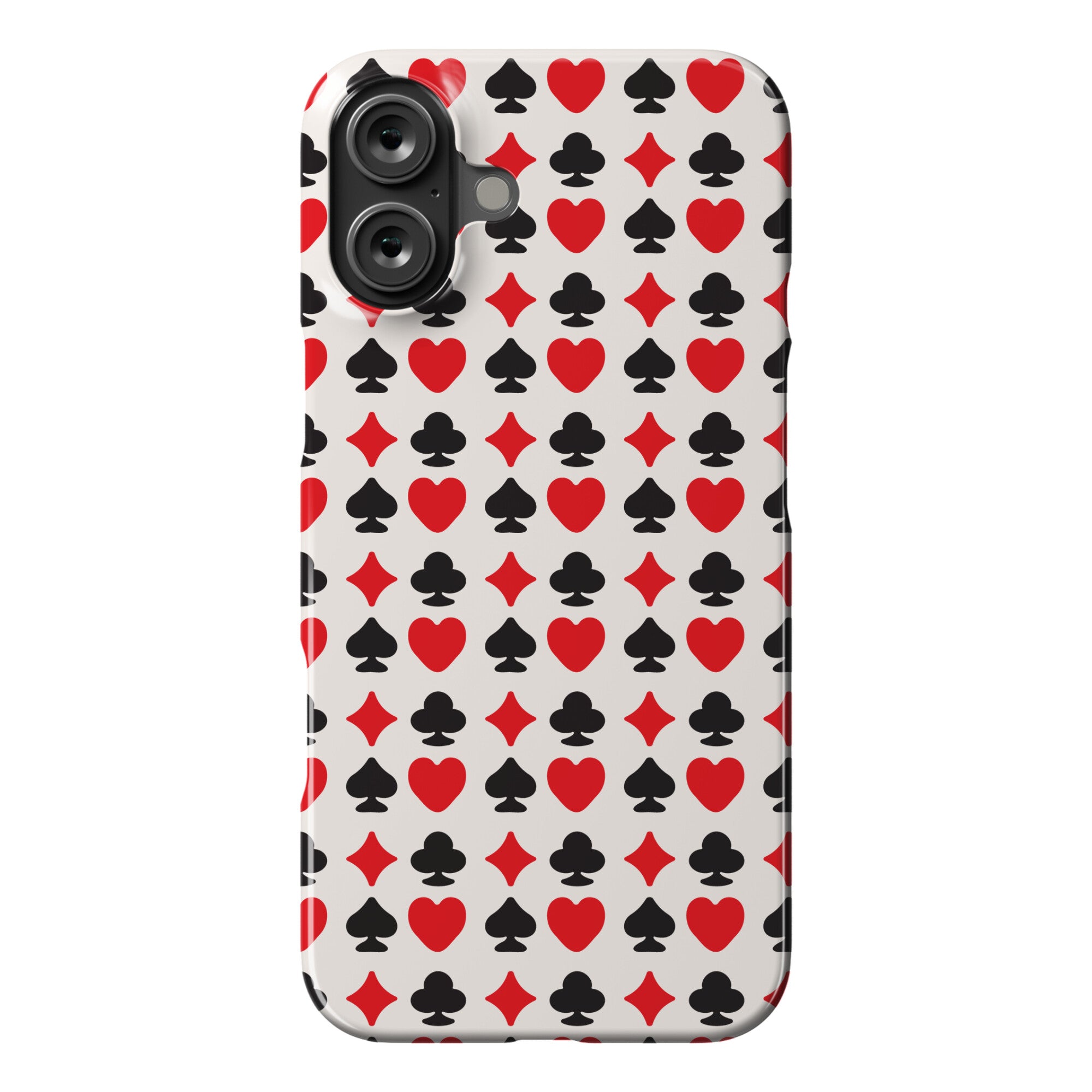 Card Deck Symbols Pattern Phone Case