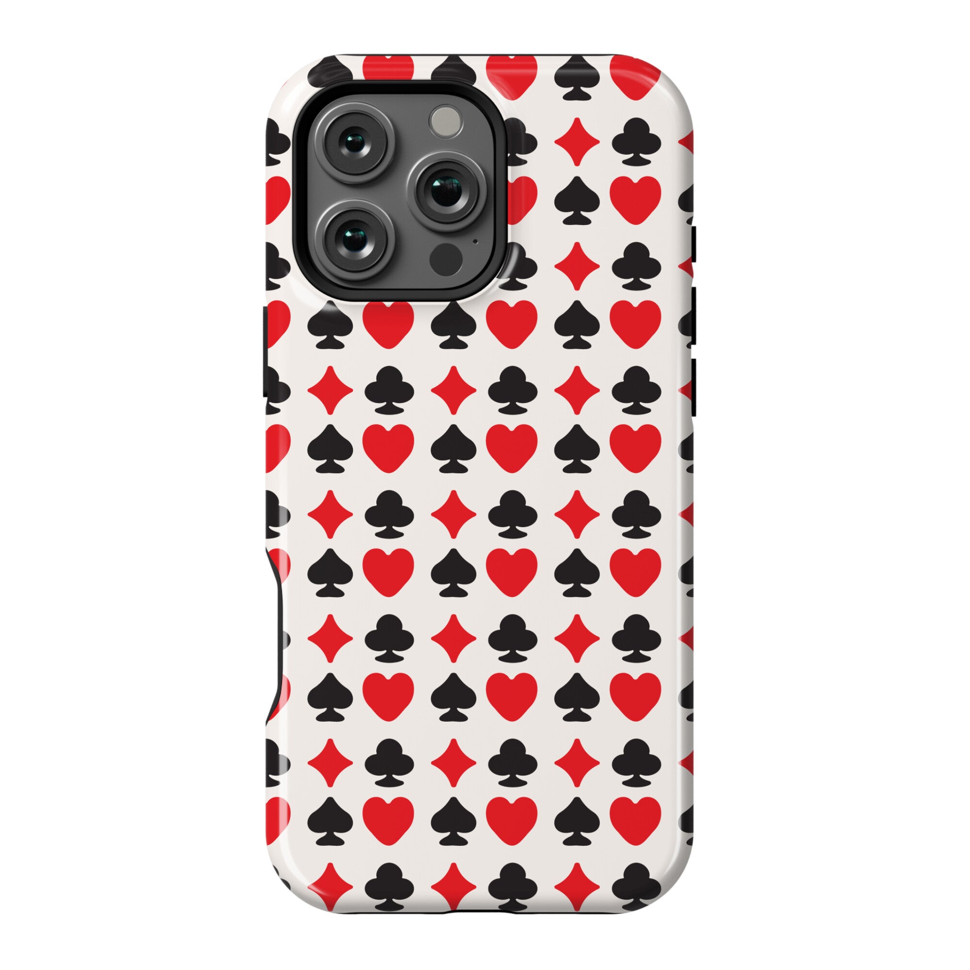 Card Deck Symbols Pattern Phone Case