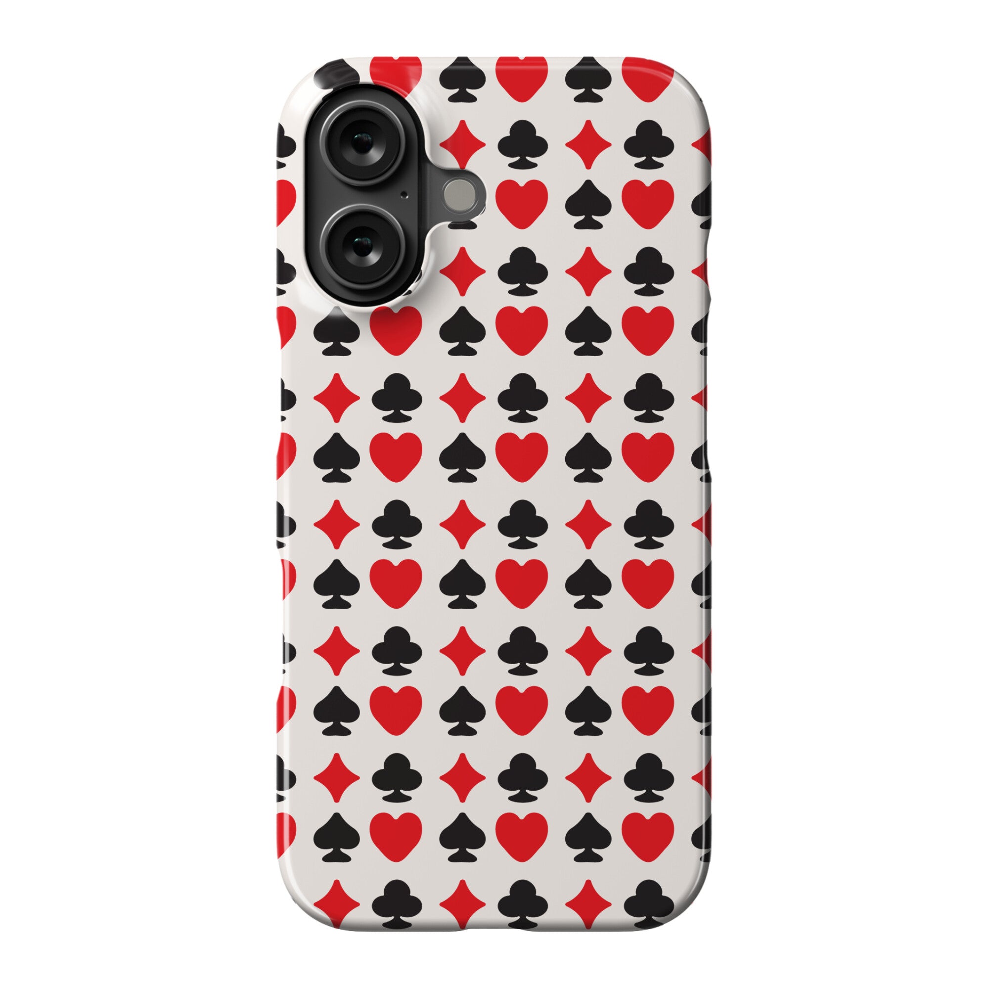 Card Deck Symbols Pattern Phone Case