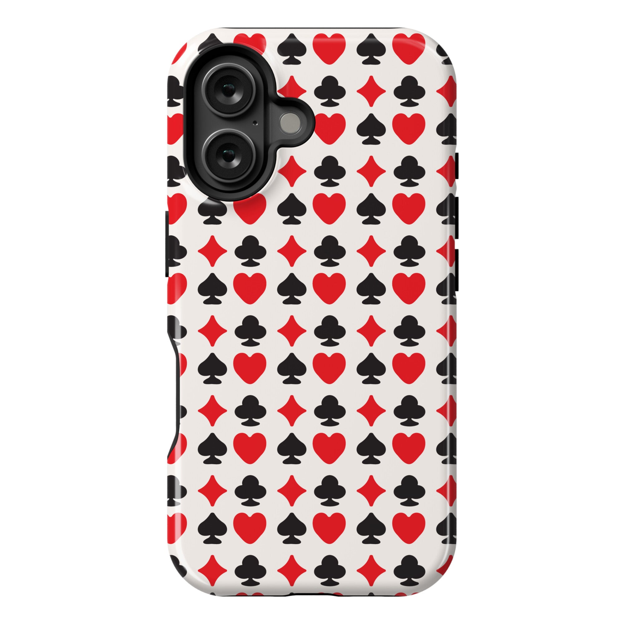 Card Deck Symbols Pattern Phone Case