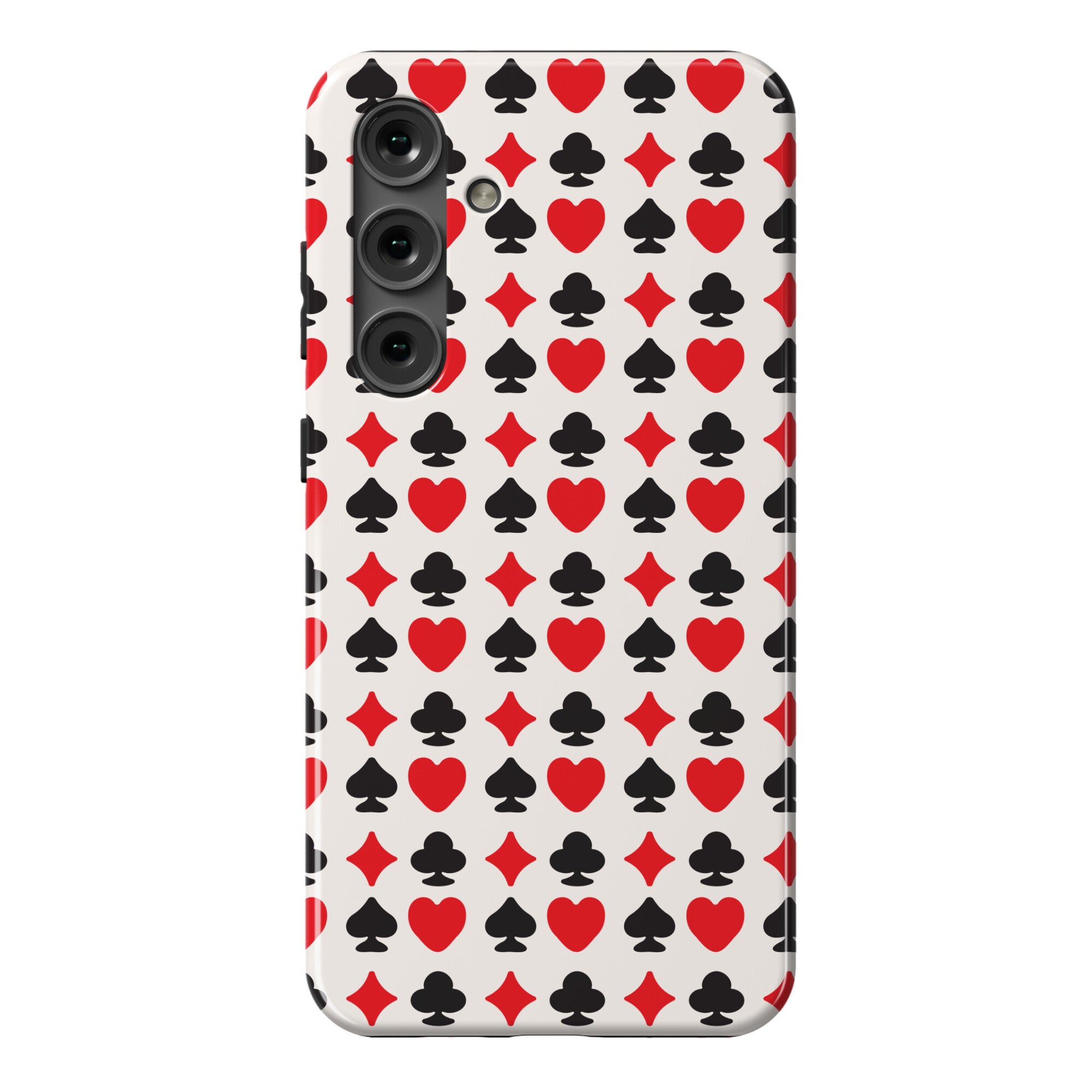 Card Deck Symbols Pattern Phone Case