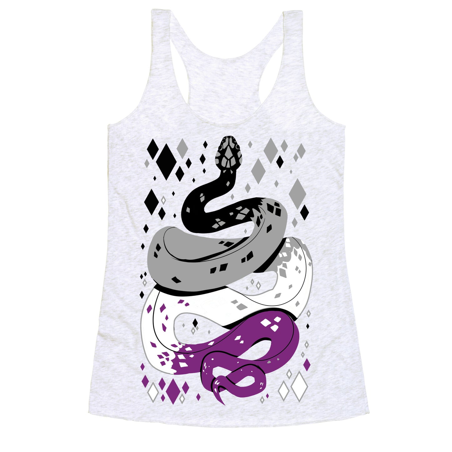 Pride Snakes: Ace Racerback Tank