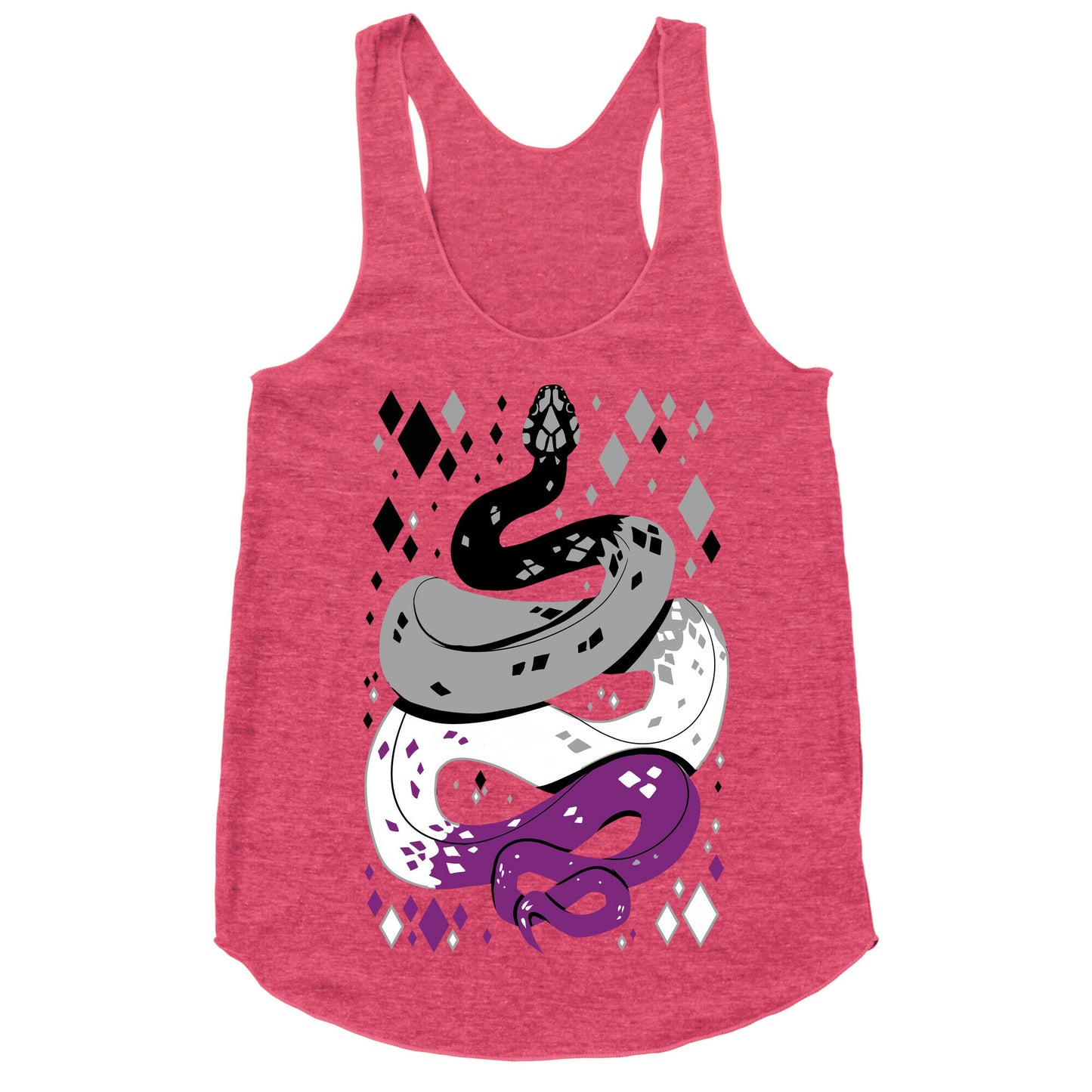 Pride Snakes: Ace Racerback Tank