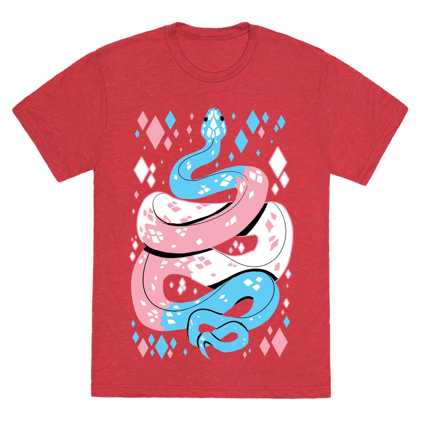 Pride Snakes: Trans Unisex Triblend Tee