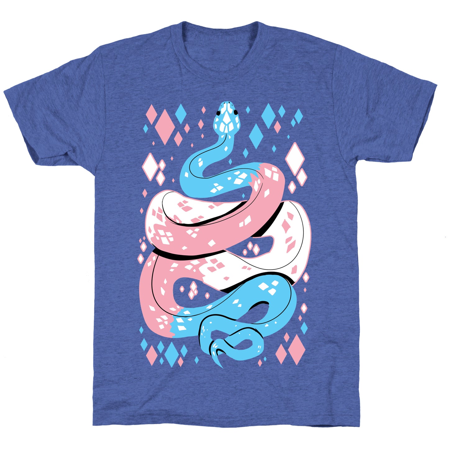Pride Snakes: Trans Unisex Triblend Tee
