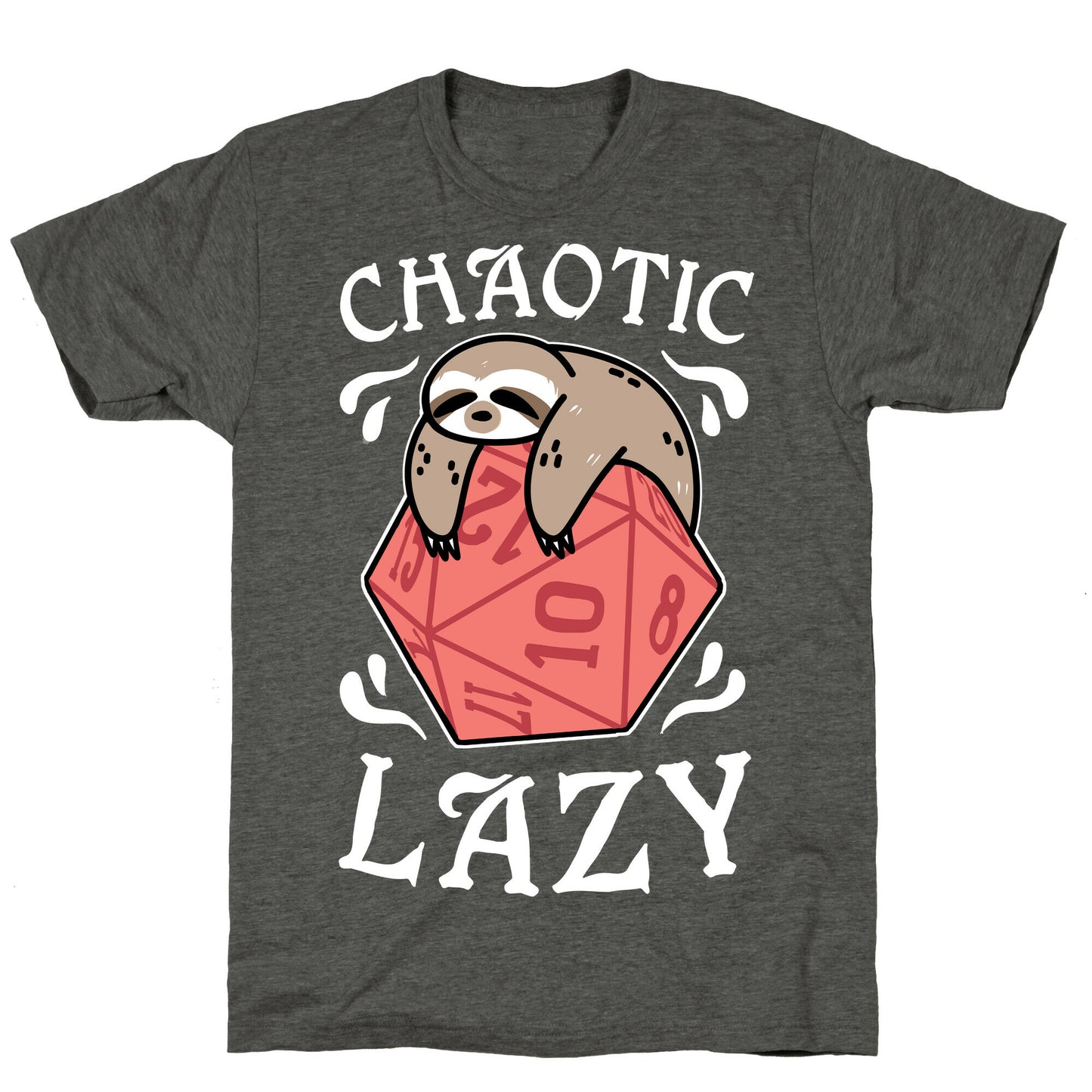 Chaotic Lazy Unisex Triblend Tee